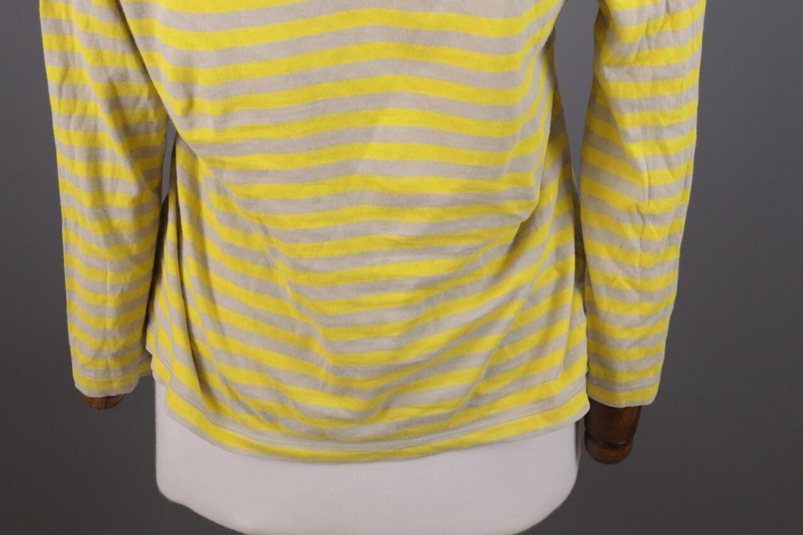 Designer Gudrun Sjorden Yellow Striped Tunic Shirt Size Size S Size M / US 6-8 / IT 42-44 - 10 Thumbnail