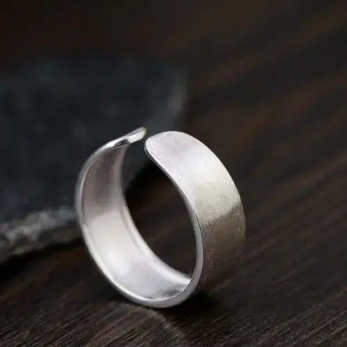 Jewelry × Ring Of Fire S925 Sterling Silver Ring Adjustable Size ONE SIZE - 3 Thumbnail