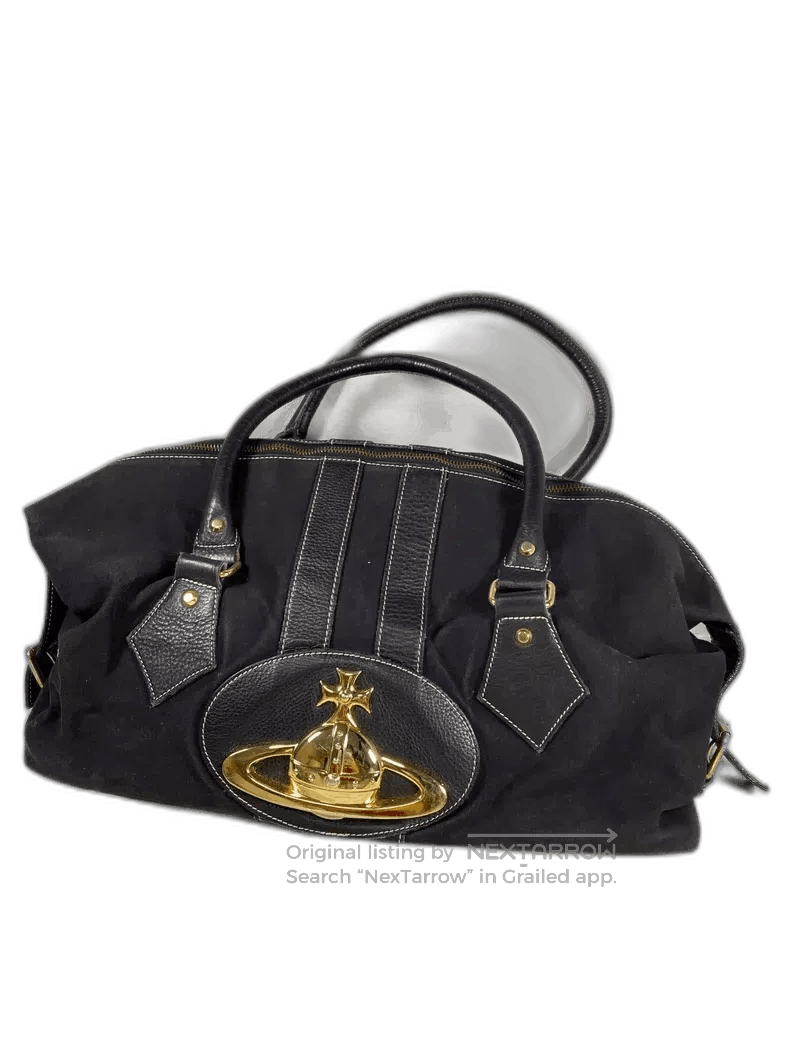 Vivienne Westwood Vivienne Westwood Boston Bag with Saturn Logo . Size ONE SIZE - 1 Thumbnail