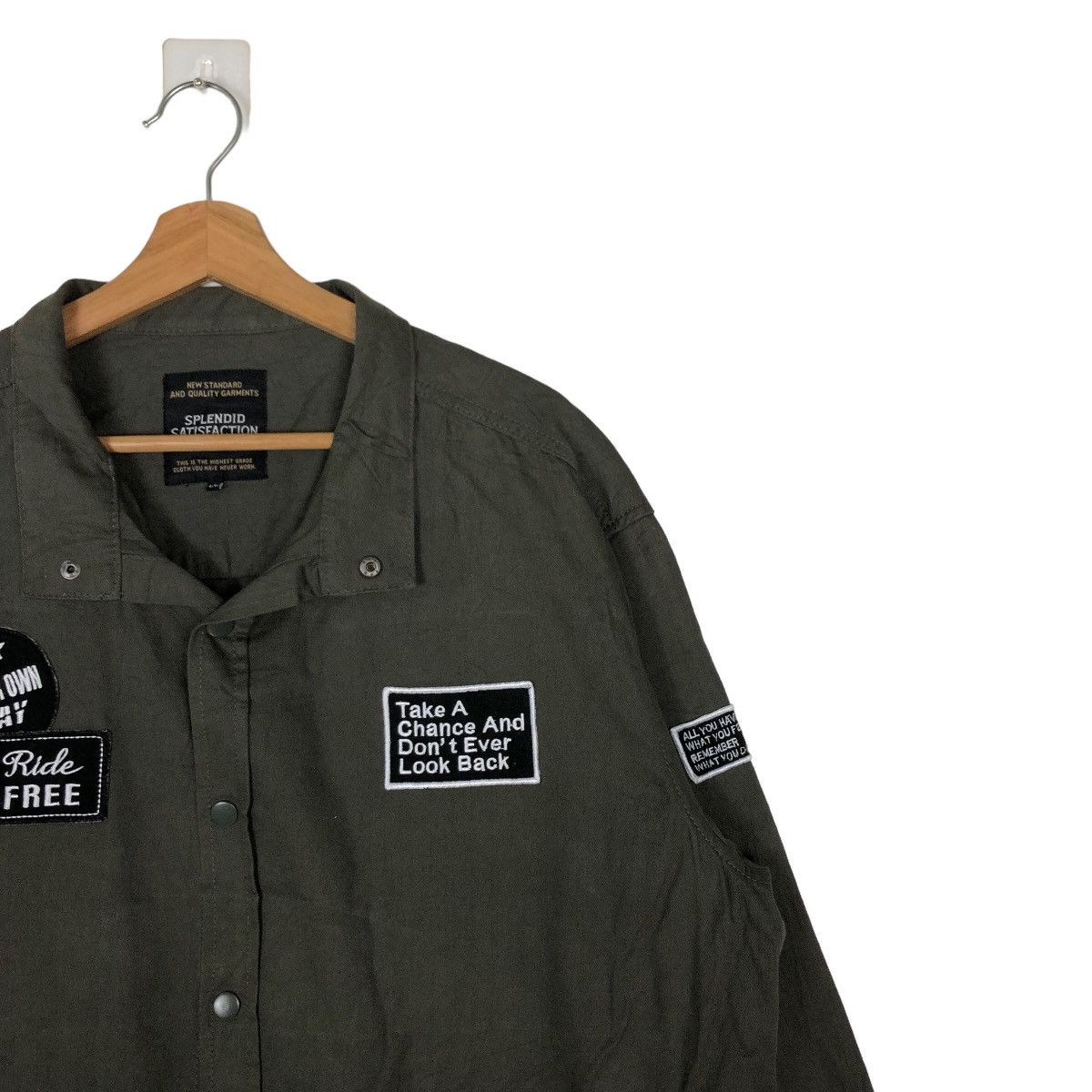 Japanese Brand 🔥Punk Style Design Jacket Full Print Inspire Rick Owens Size US M / EU 48-50 / 2 - 6 Thumbnail