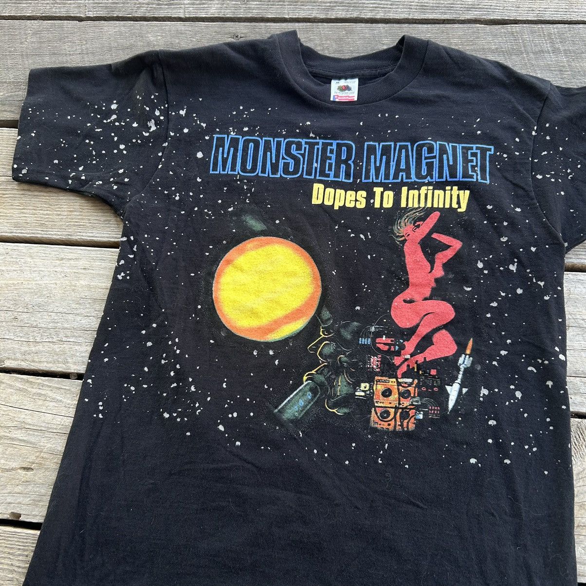Band Tees Vintage 90s Monster Magnet Band T Shirt Dopes To Infinity LP Size US M / EU 48-50 / 2 - 2 Thumbnail