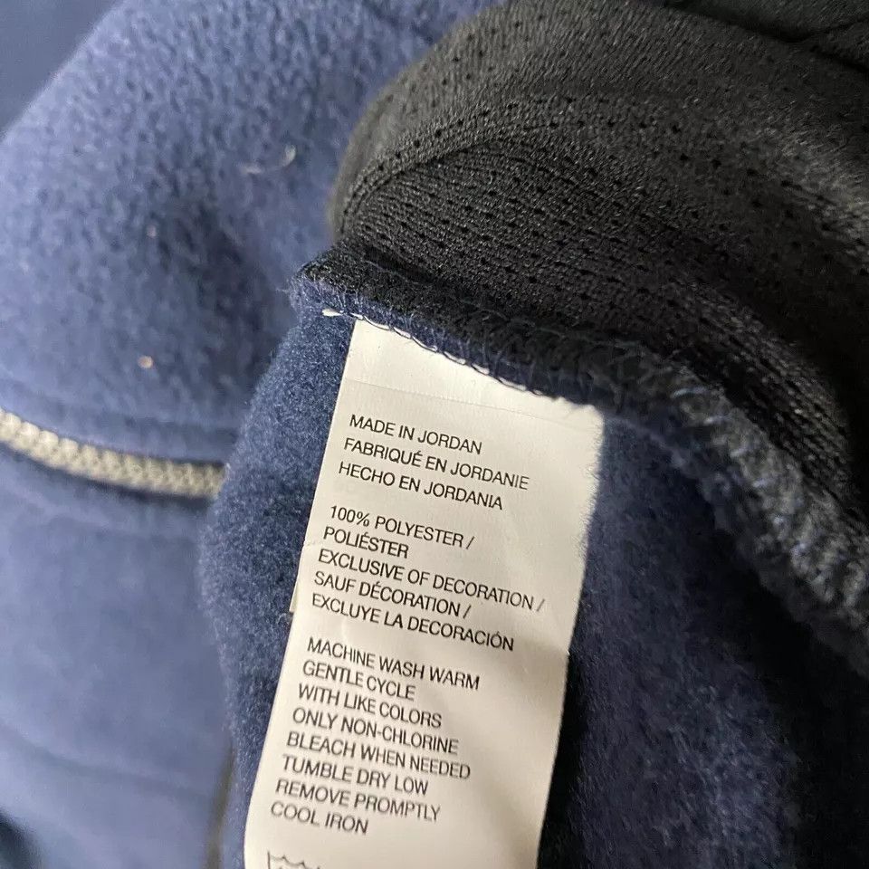 Izod Izod Vest Men's Large Fleece Full Zip Navy Blue Polyester L Size US L / EU 52-54 / 3 - 4 Thumbnail