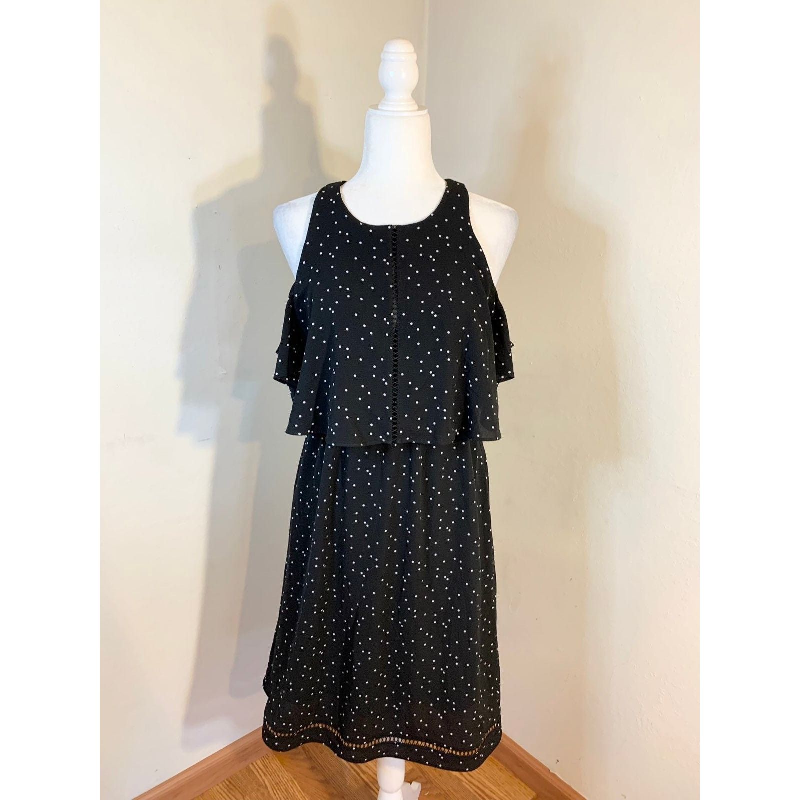 Other Black Polka Dot Dress Size S Size S / US 4 / IT 40 - 1 Thumbnail