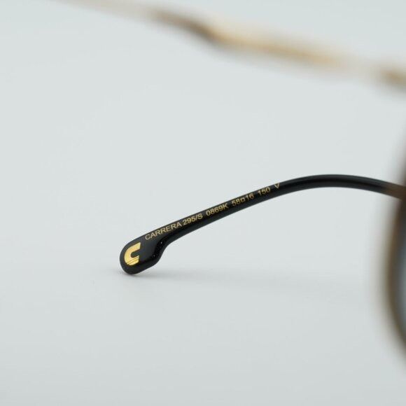 Carrera CARRERA 295/S 0086 9K Sunglasses Havana/Gold Aviator Frame Size ONE SIZE - 7 Thumbnail