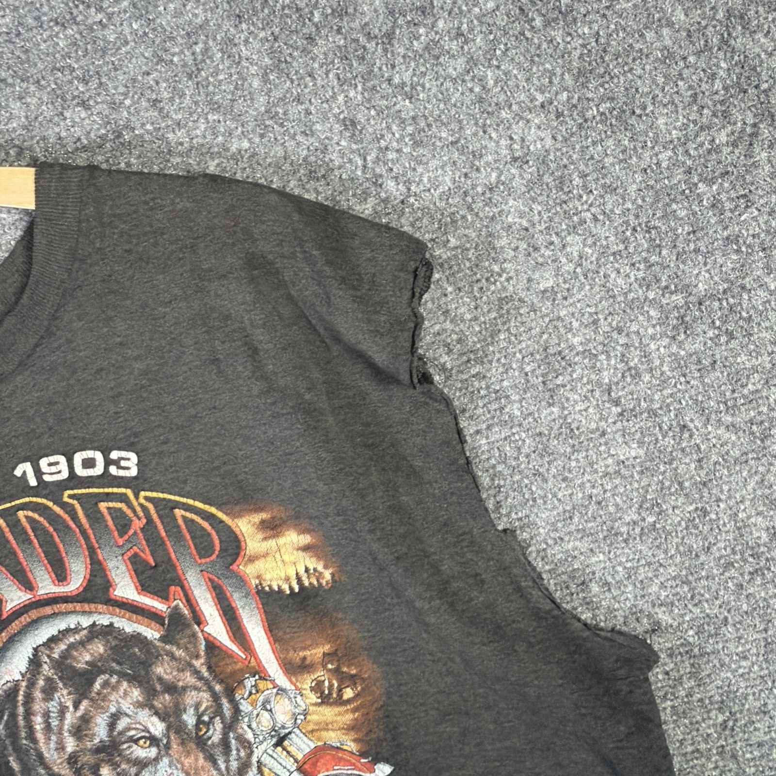 Harley Davidson Vintage Harley Davidson Shirt XL 90s 3D Emblem 1990 Pack Size US XL / EU 56 / 4 - 8 Thumbnail
