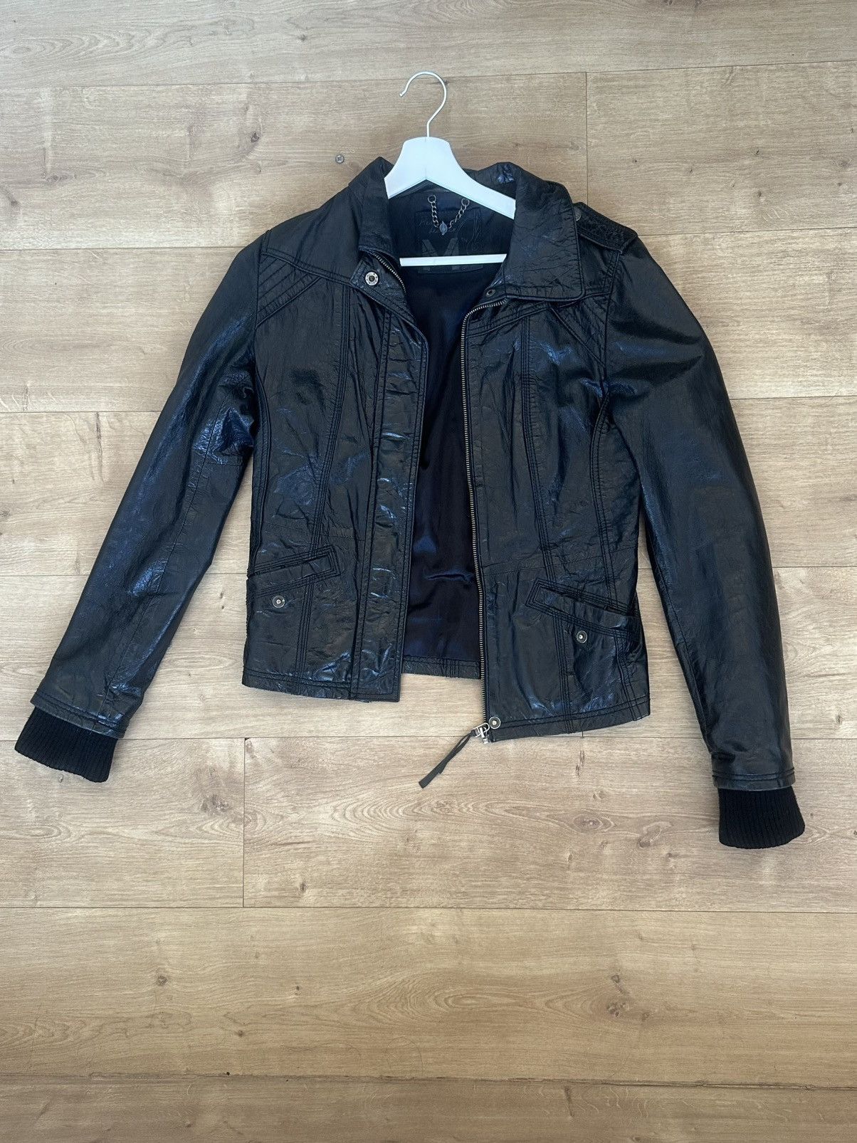 Other AVANTE GARDE COW LEATHER JACKET Size S / US 4 / IT 40 - 1 Thumbnail