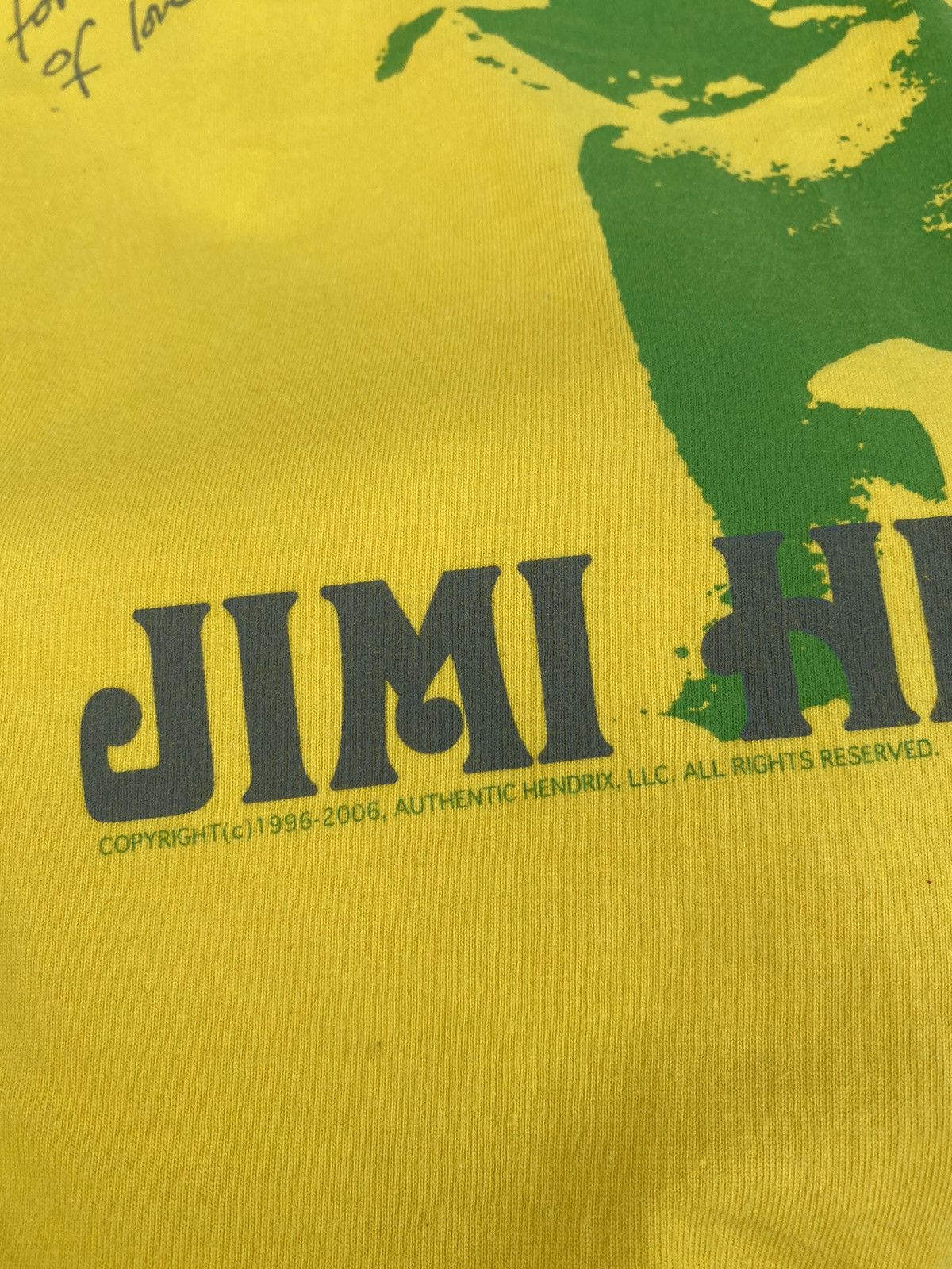 Band Tees Jimmy Hendrix Copyright (c) 1996-2006, Authentic Hendrix Size US M / EU 48-50 / 2 - 9 Thumbnail