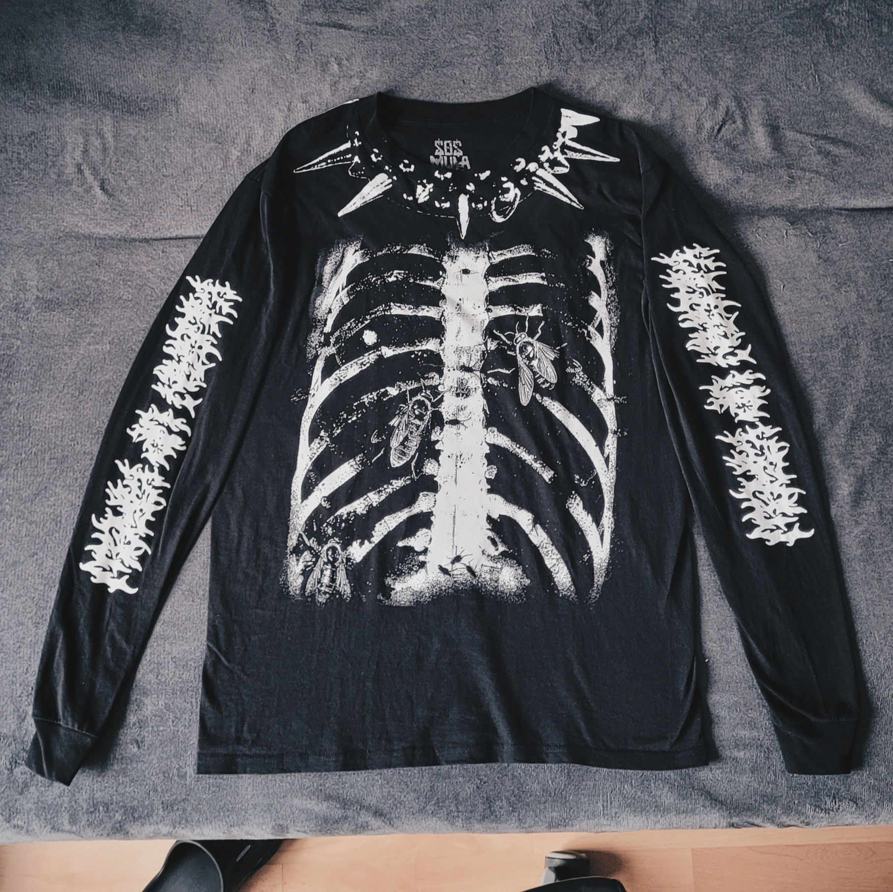 City Morgue Klean Up Krew x SosMula Bones Longsleeve Size US L / EU 52-54 / 3 - 1 Thumbnail