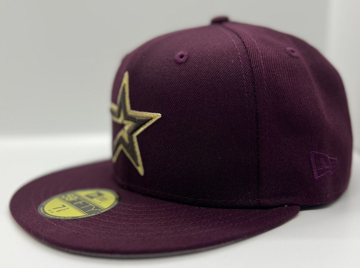 Hat Club × MyFitteds × New Era Houston Astros Metallic Open Star 50th SP New Era 7 5/8 Size ONE SIZE - 10 Thumbnail
