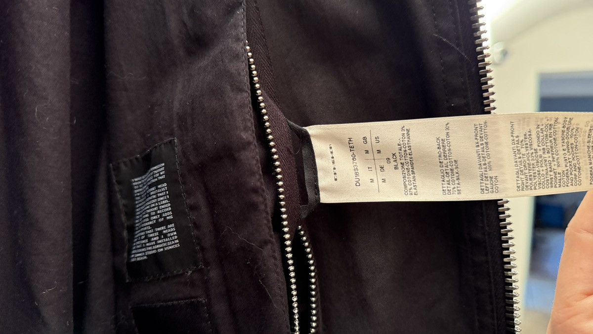 Rick Owens Drkshdw Rick Owens DRKSHDW Bomber Flight Jacket Waxed Size US M / EU 48-50 / 2 - 8 Thumbnail