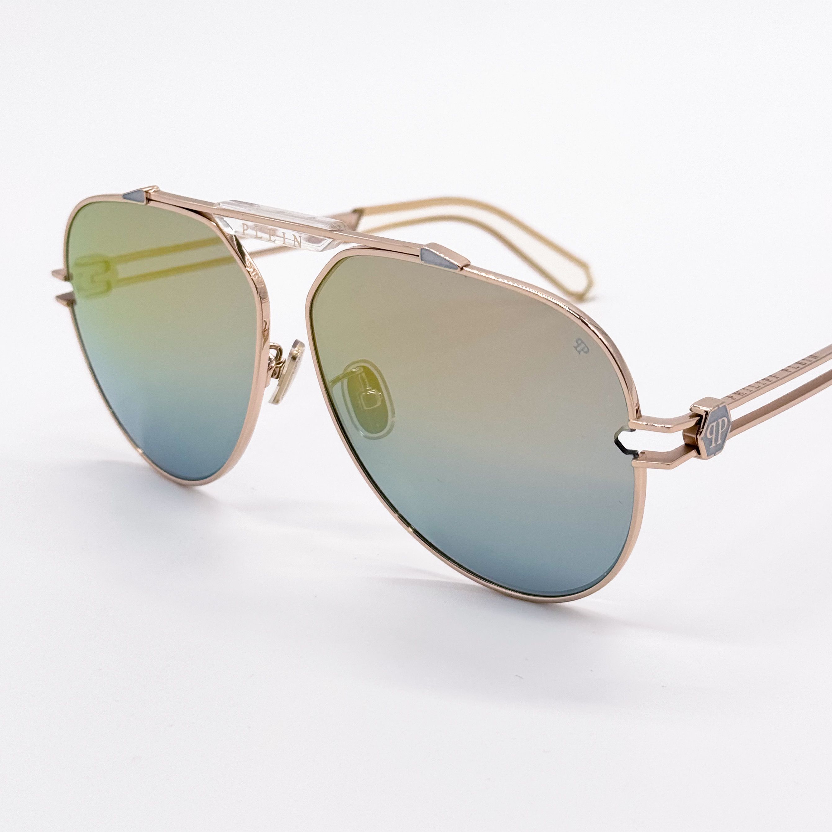 Philipp Plein NEW PHILIPP PLEIN SEVENTIES SPP048M 033M SUNGLASSES Size ONE SIZE - 5 Thumbnail