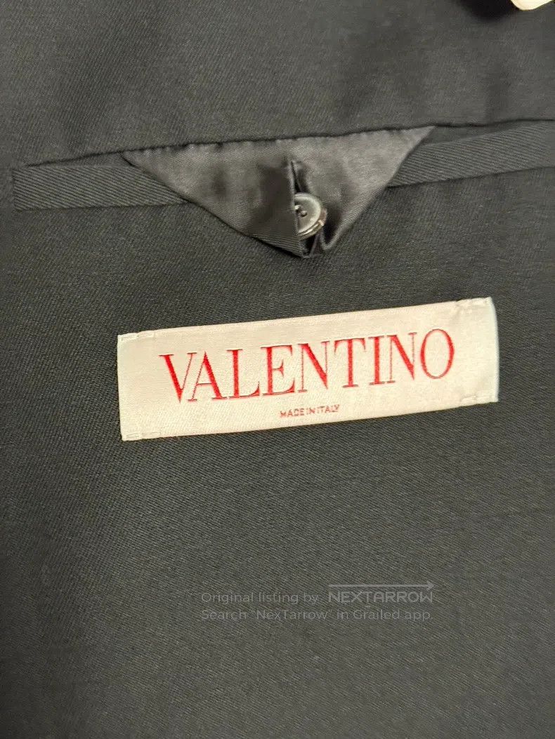 Valentino Valentino Butterfly embroidered suit Size 52S - 4 Thumbnail