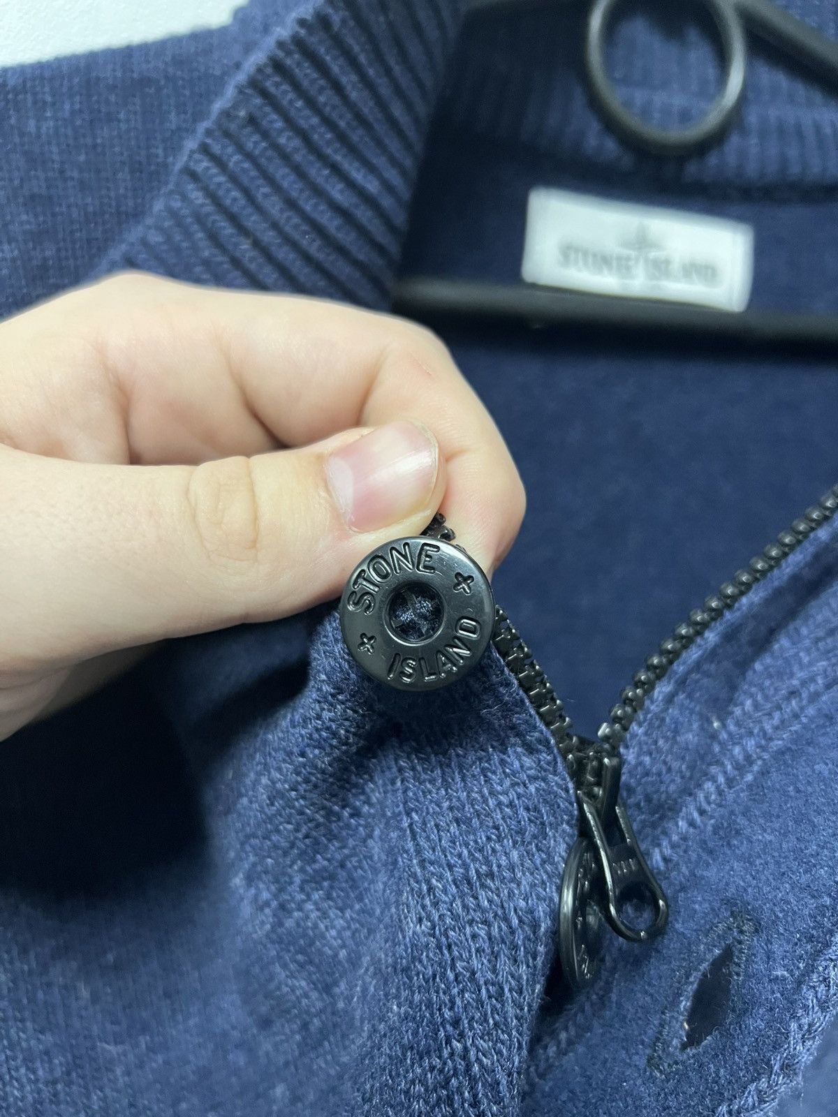 Stone Island Men’s Stone Island 1/3 zip up sweatshirt Size US L / EU 52-54 / 3 - 8 Thumbnail