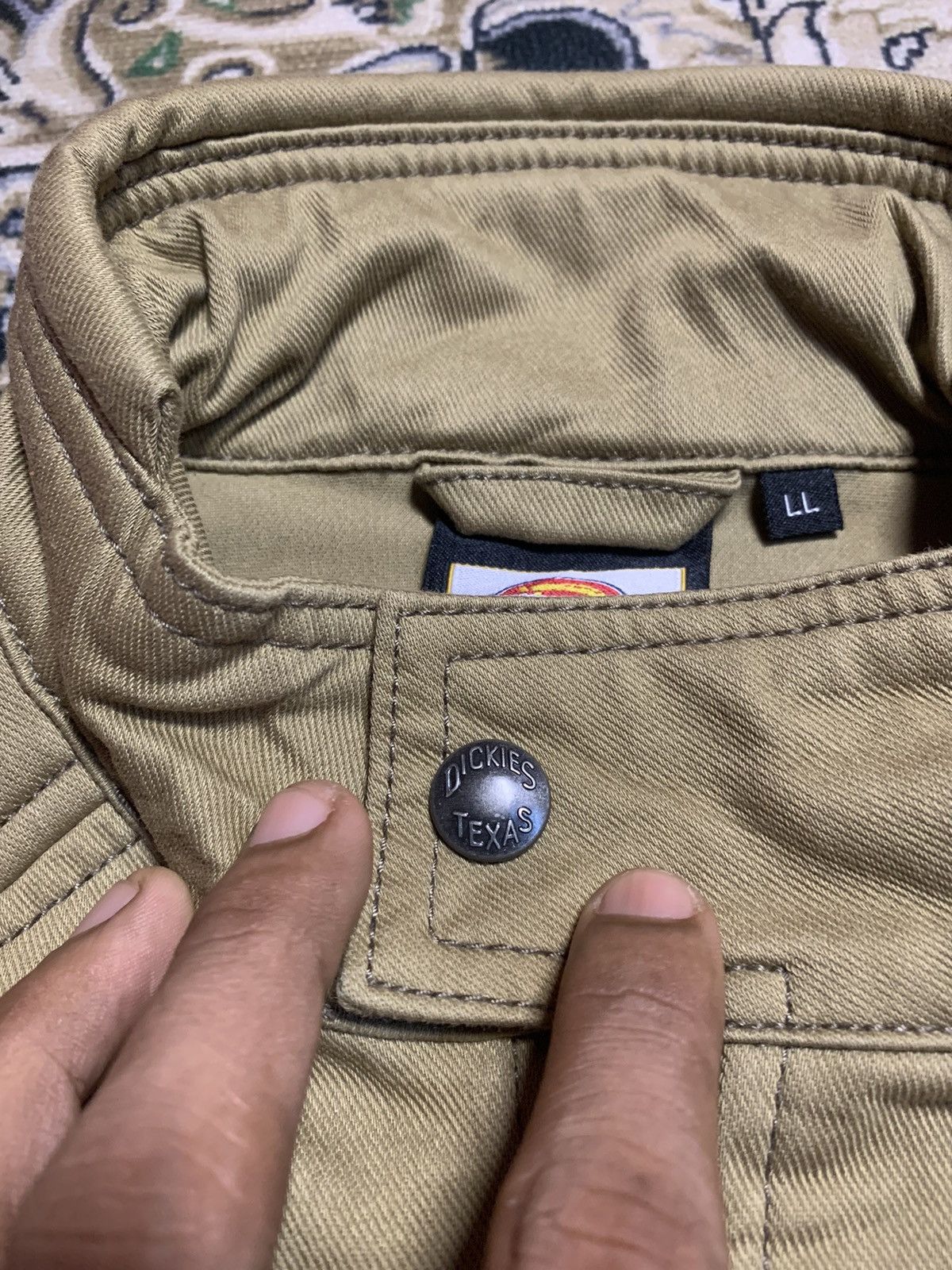 Dickies × Vintage 90s DICKIES TEXAS BIKER JACKET GOOD CONDITION Size US M / EU 48-50 / 2 - 7 Thumbnail
