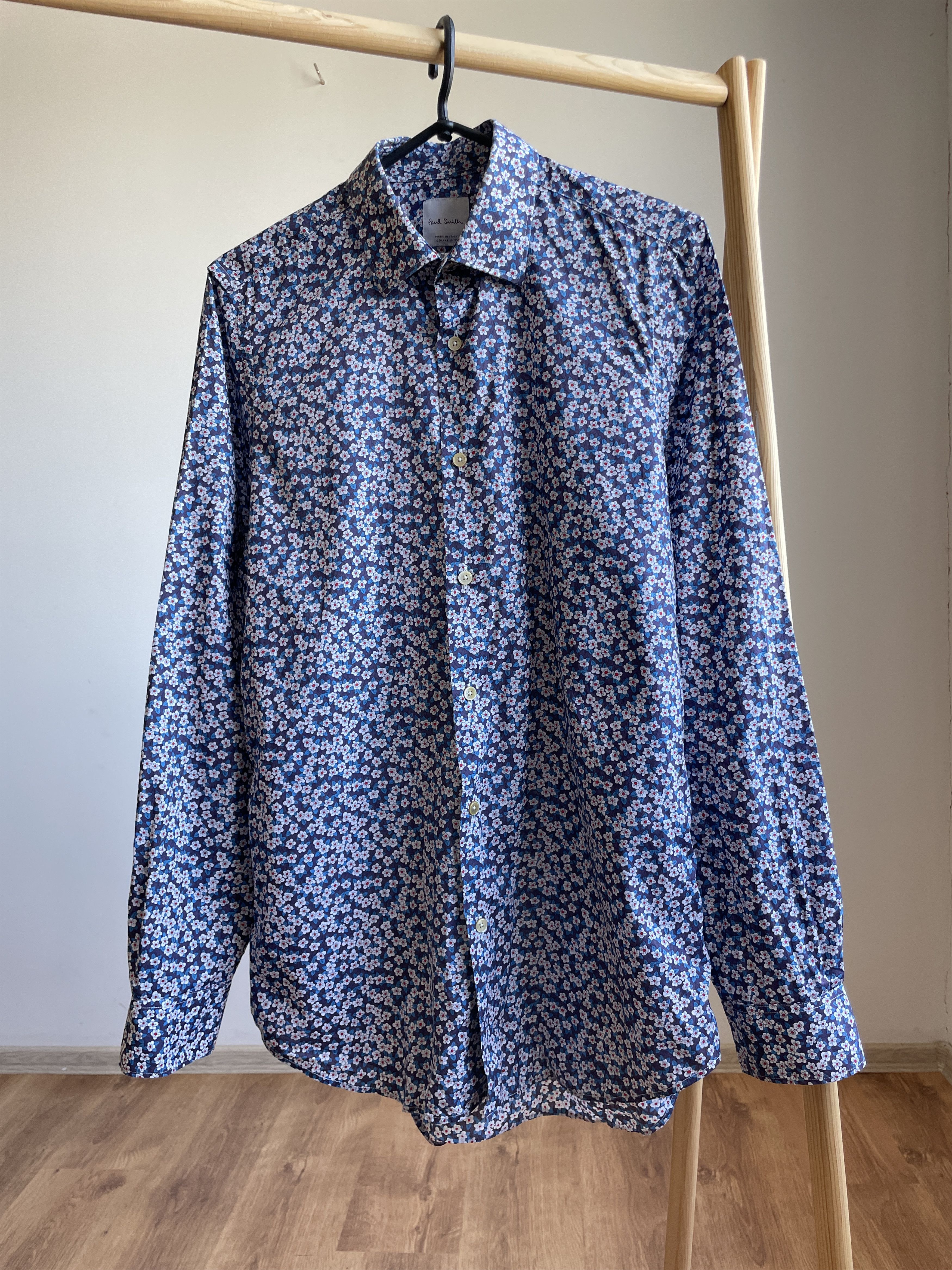Paul Smith Paul Smith Floral Shirt Collar 15.5 Size US M / EU 48-50 / 2 - 1 Thumbnail