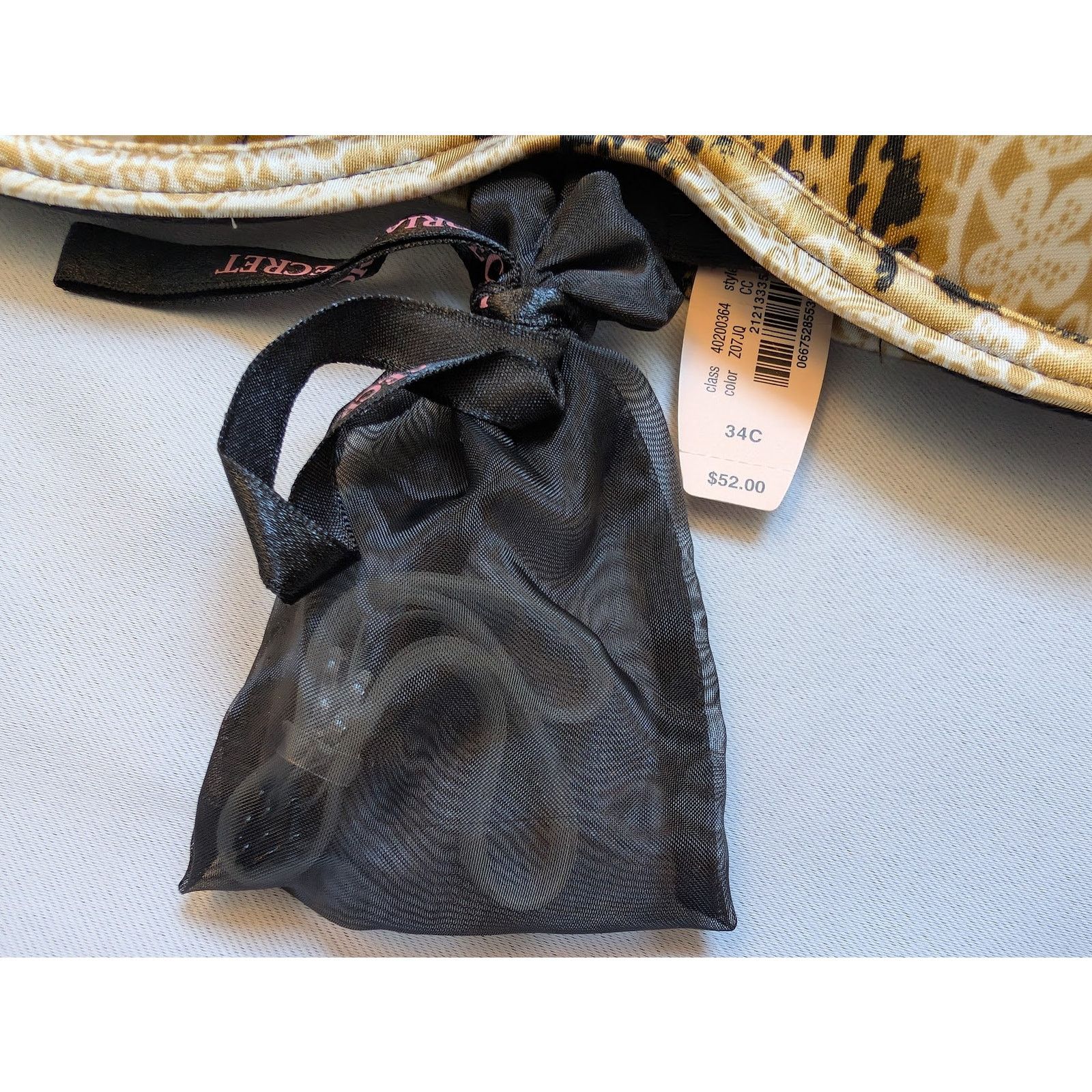 Victoria's Secret NWT Victoria’s Secret Bra 34C Leopard Lace Push-Up Size XXS / US 00 / IT 34 - 6 Thumbnail