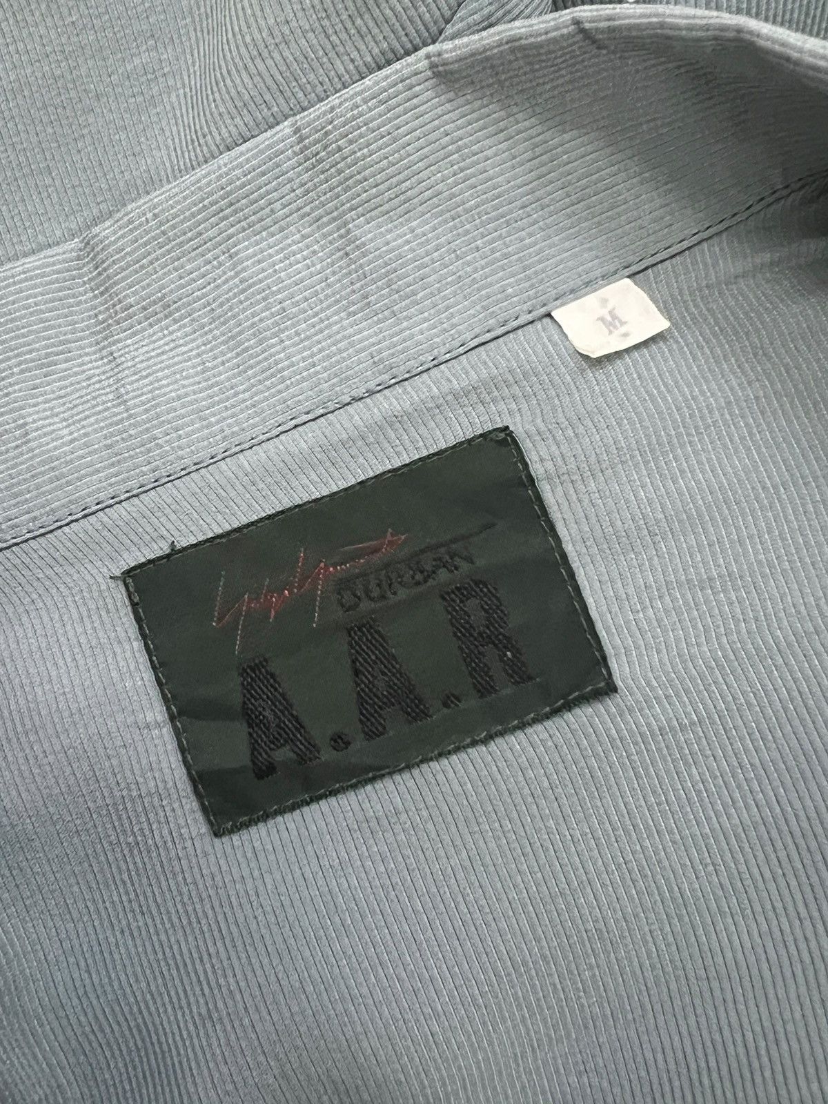 Yohji Yamamoto 1990s Yohji Yamamoto A.A.R Silk Open Collar Shirt Size US XL / EU 56 / 4 - 11 Thumbnail