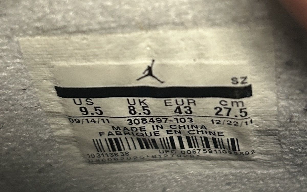 Nike Nike Air Jordan 4 Retro ‘White Cement’ Shoes Size: 9.5 M Size US 9.5 / EU 42-43 - 7 Thumbnail