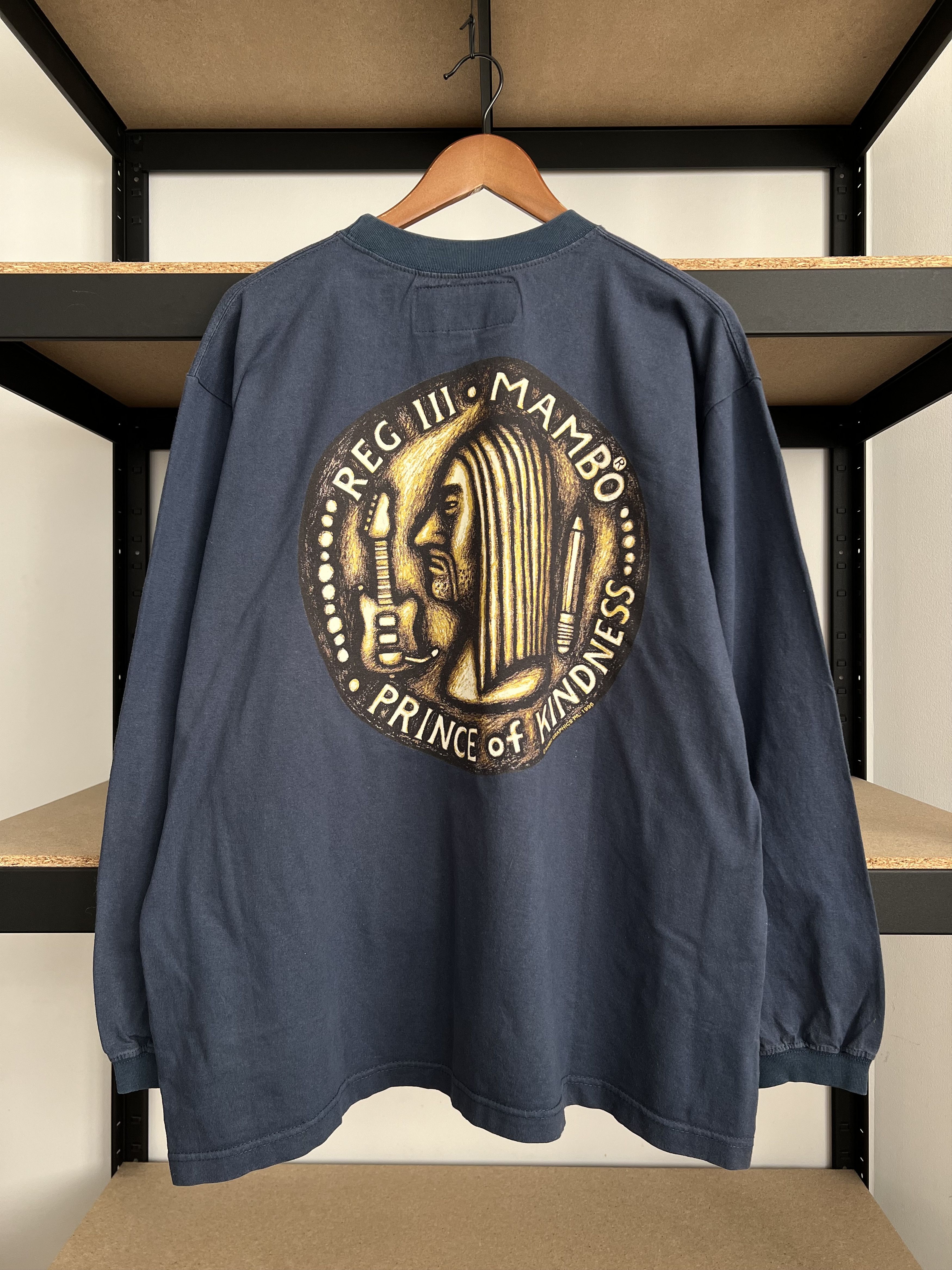 Mambo Vintage 1996 Mambo Surf Navy Long Sleeve T-shirt Size US L / EU 52-54 / 3 - 4 Thumbnail