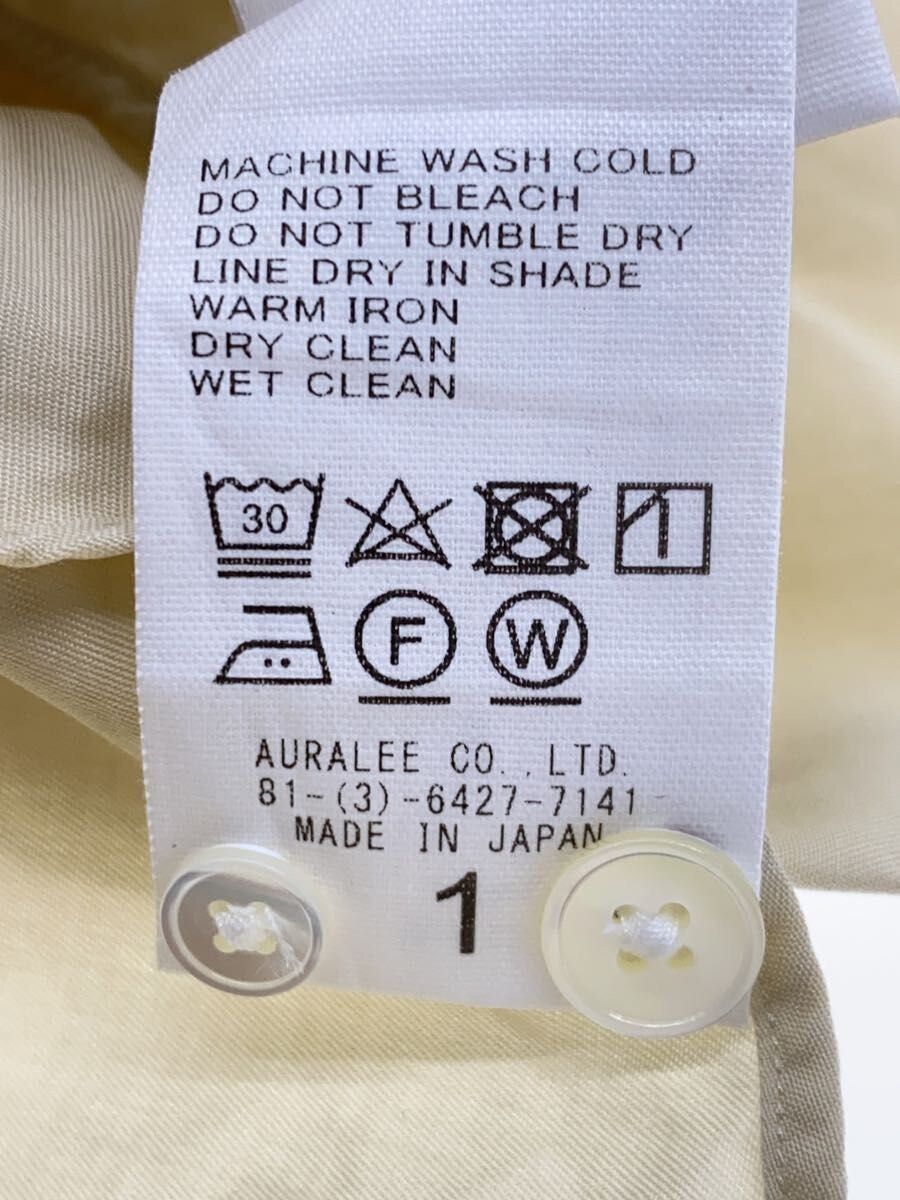 Auralee Cotton Long-sleeved Shirt Tnwashed Finx Twill Size US S / EU 44-46 / 1 - 6 Thumbnail