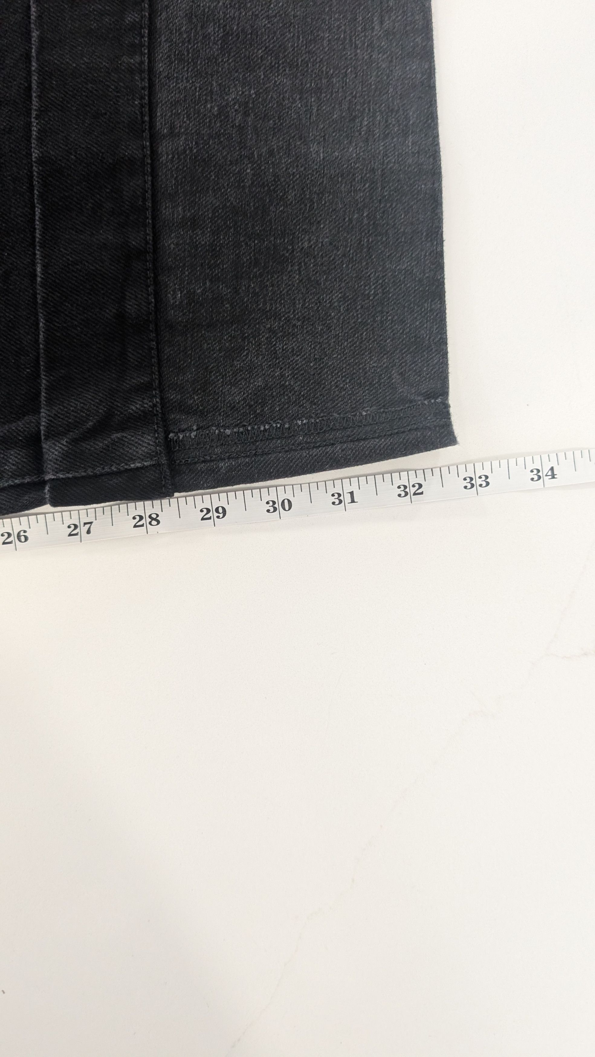 Simone Rocha SIMONE ROCHA Mens Black Wide Leg Puddle Jeans Rhinestone Size US 32 / EU 48 - 15 Thumbnail