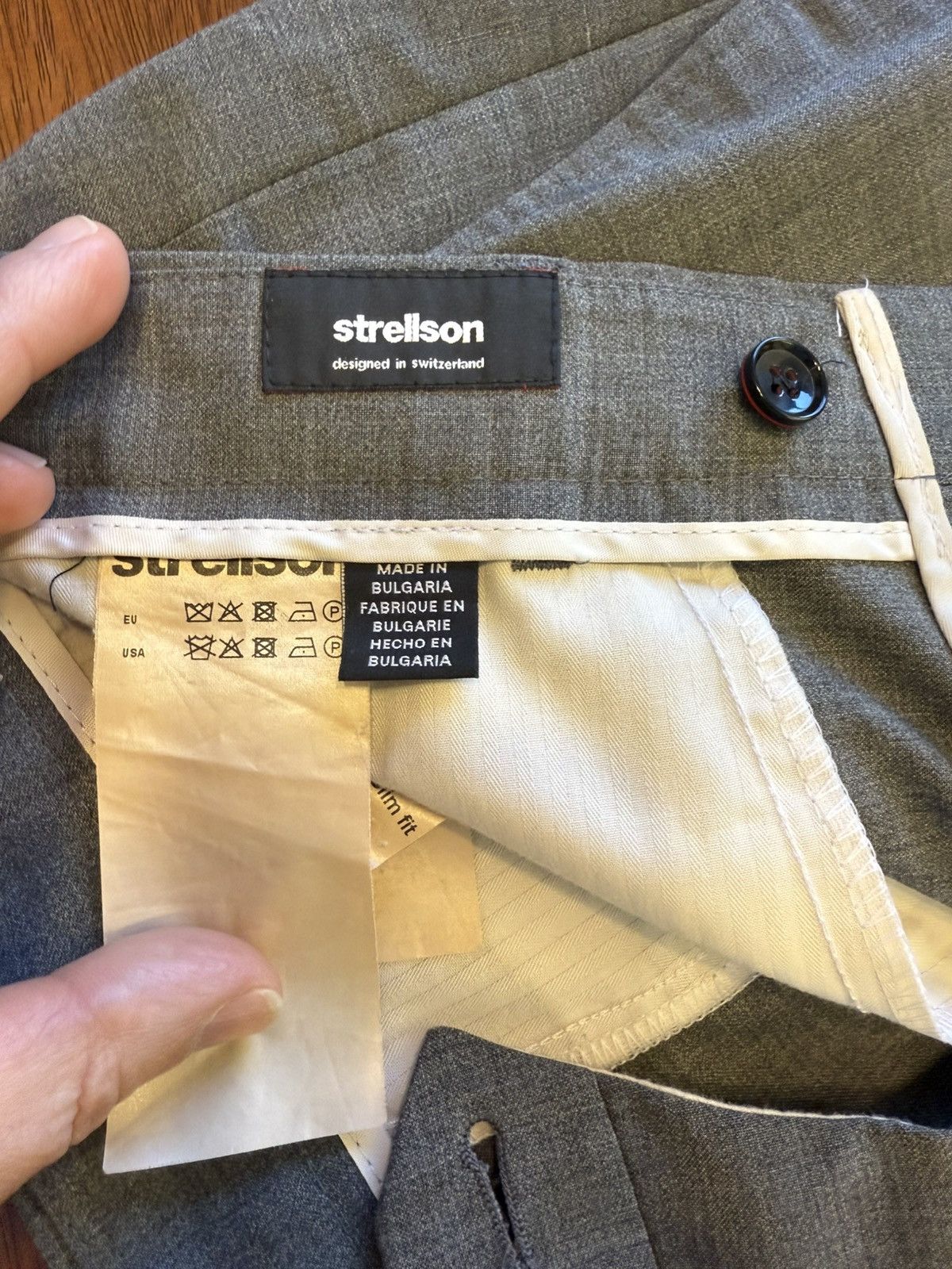 Strellson Slim Fit Trouser (EU size 50) Size US 32 / EU 48 - 4 Thumbnail