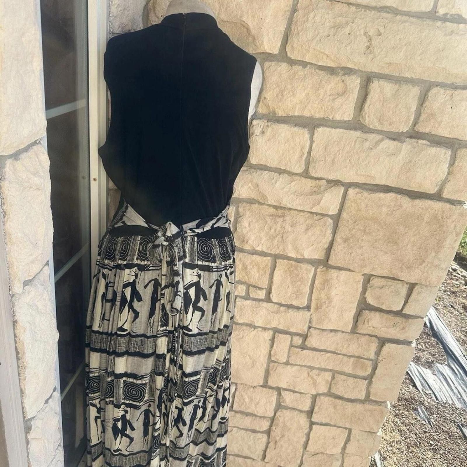 Other Black and white maxi skirt with a boho touch #maxiskirt Size 28" / US 6 / IT 42 - 3 Thumbnail