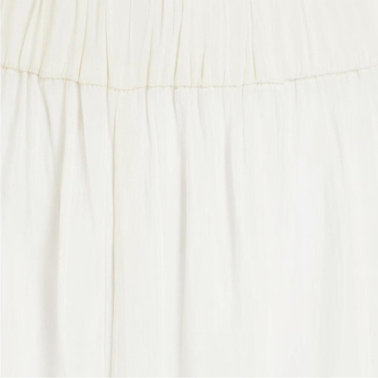 Solid and Striped NWOT SOLID & STRIPED White Wide Leg Pants Size 36" / US 14 / IT 50 - 5 Thumbnail