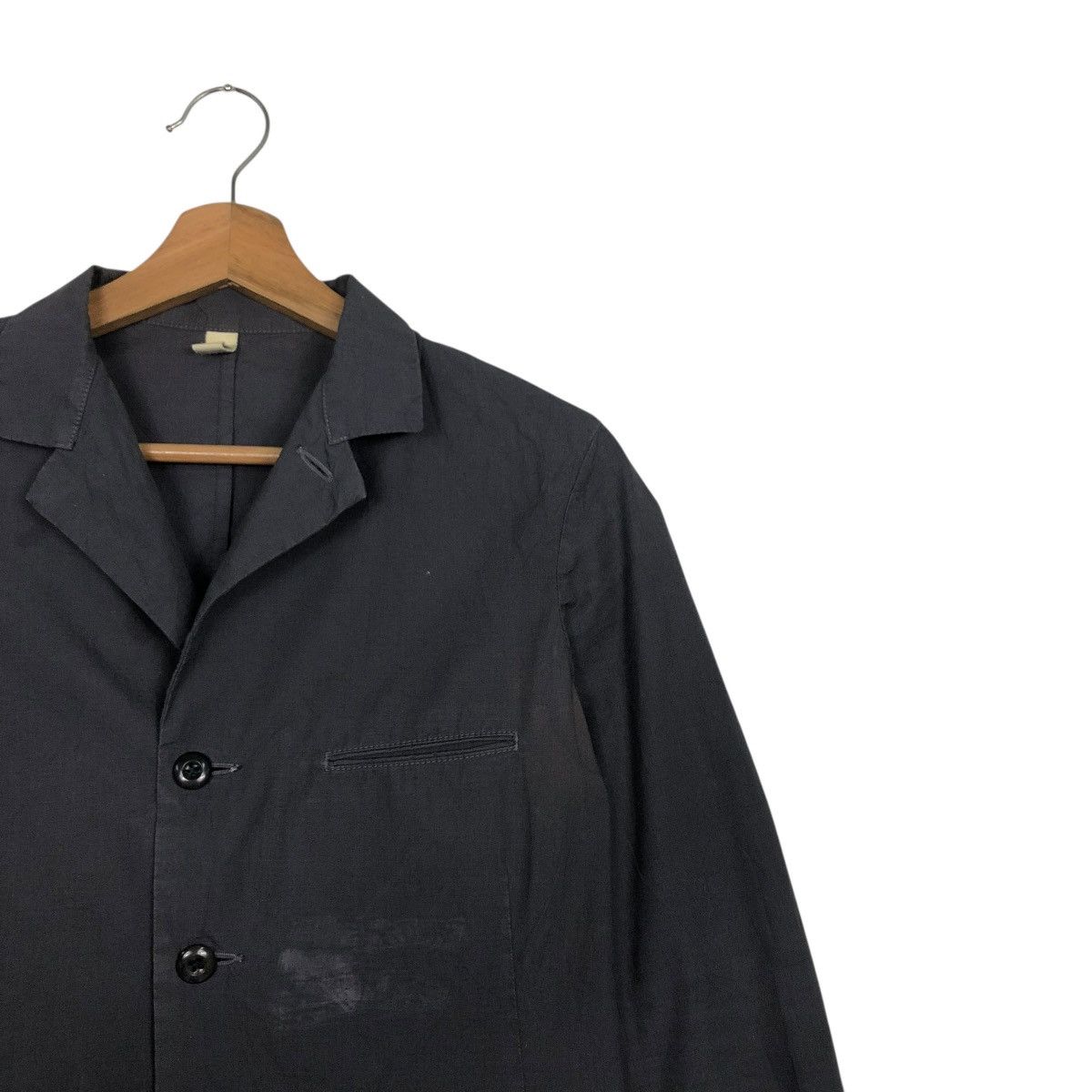 45rpm 🔥VINTAGE CROPPED CHORE WORKER JACKET DUCK CANVAS 45RPM Size S / US 4 / IT 40 - 8 Thumbnail