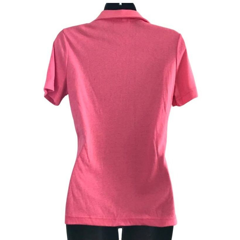 Vintage Vintage 70s Medium Short Sleeve Hot Pink Polo Size M / US 6-8 / IT 42-44 - 5 Thumbnail