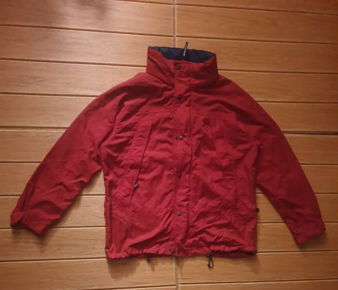 Japanese Brand HARVARD Established 1636 red colour Hidden Hoodie Jacket Size US L / EU 52-54 / 3 - 4 Thumbnail