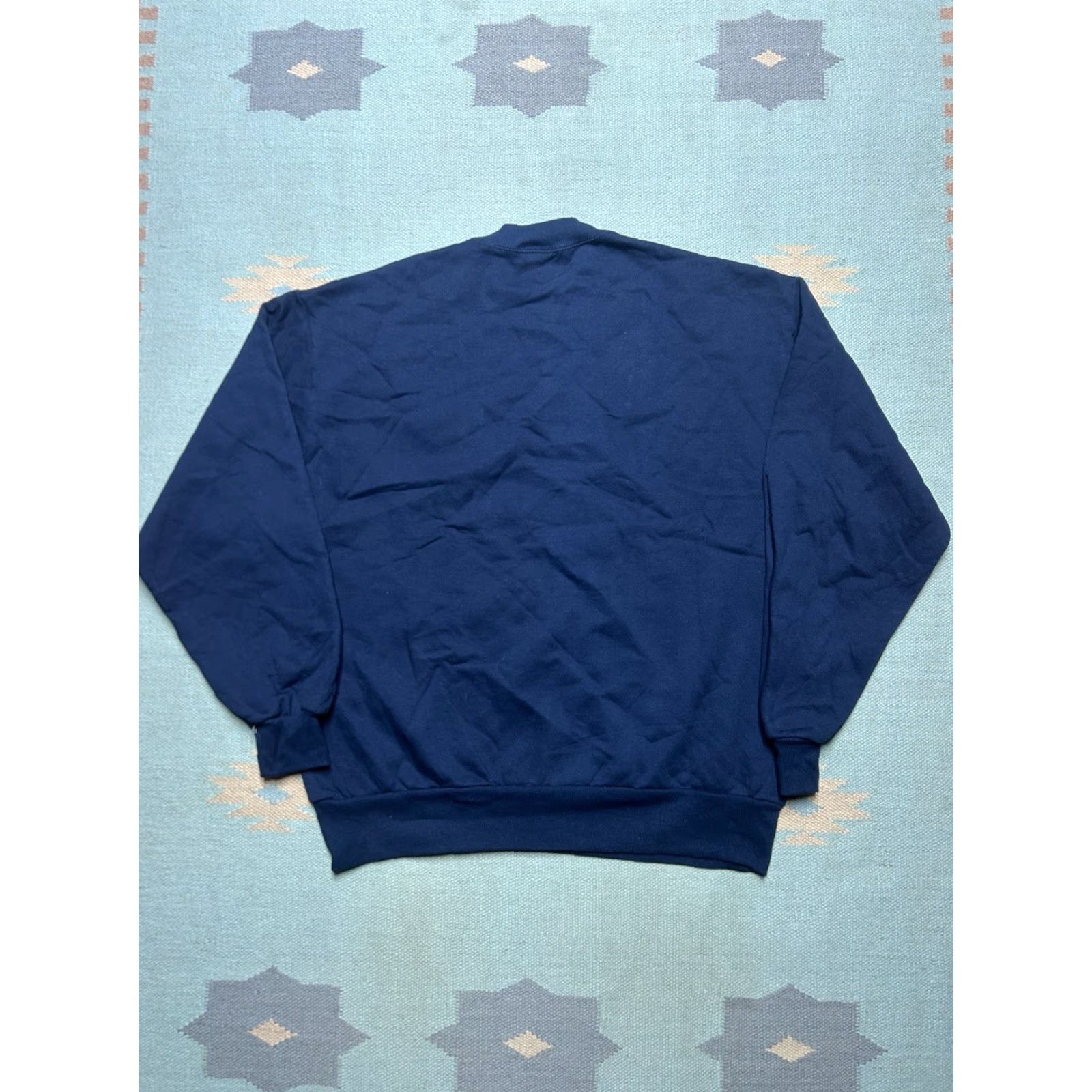 Endless VINTAGE Sweatshirt Dog Puppy Cute Animal Large Blue Men Crewneck Pullover Size US L / EU 52-54 / 3 - 5 Thumbnail