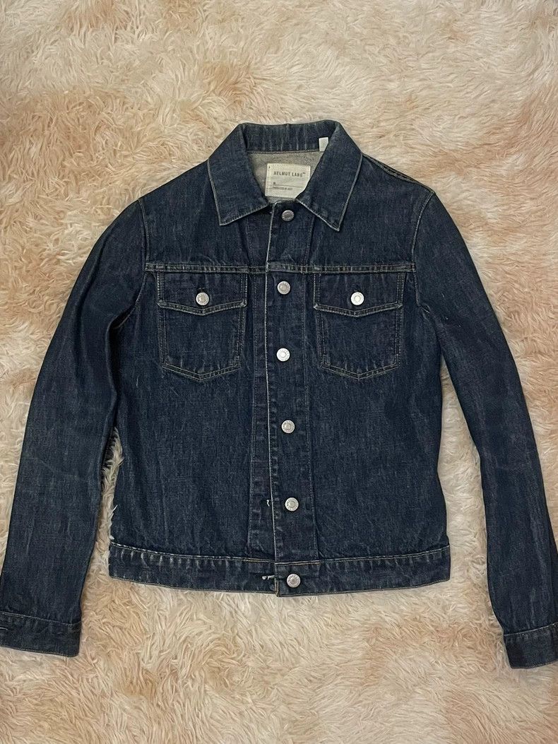 Helmut Lang HELMUT LANG size40 denim jacket Size US XXS / EU 40 - 1 Thumbnail