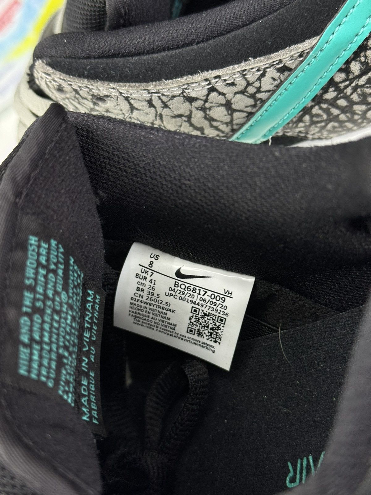 Nike × atmos Nike SB Dunk Low Atmos Elephant Size US 8 / EU 41 - 6 Thumbnail