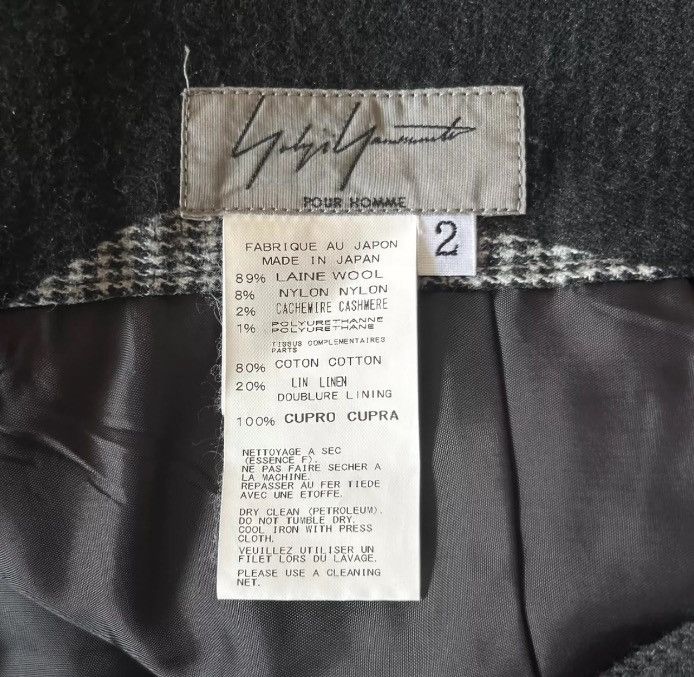 Yohji Yamamoto Yohji Yamamoto 14aw Leg Pants 2412-Nextarrow Size US 29 - 6 Thumbnail