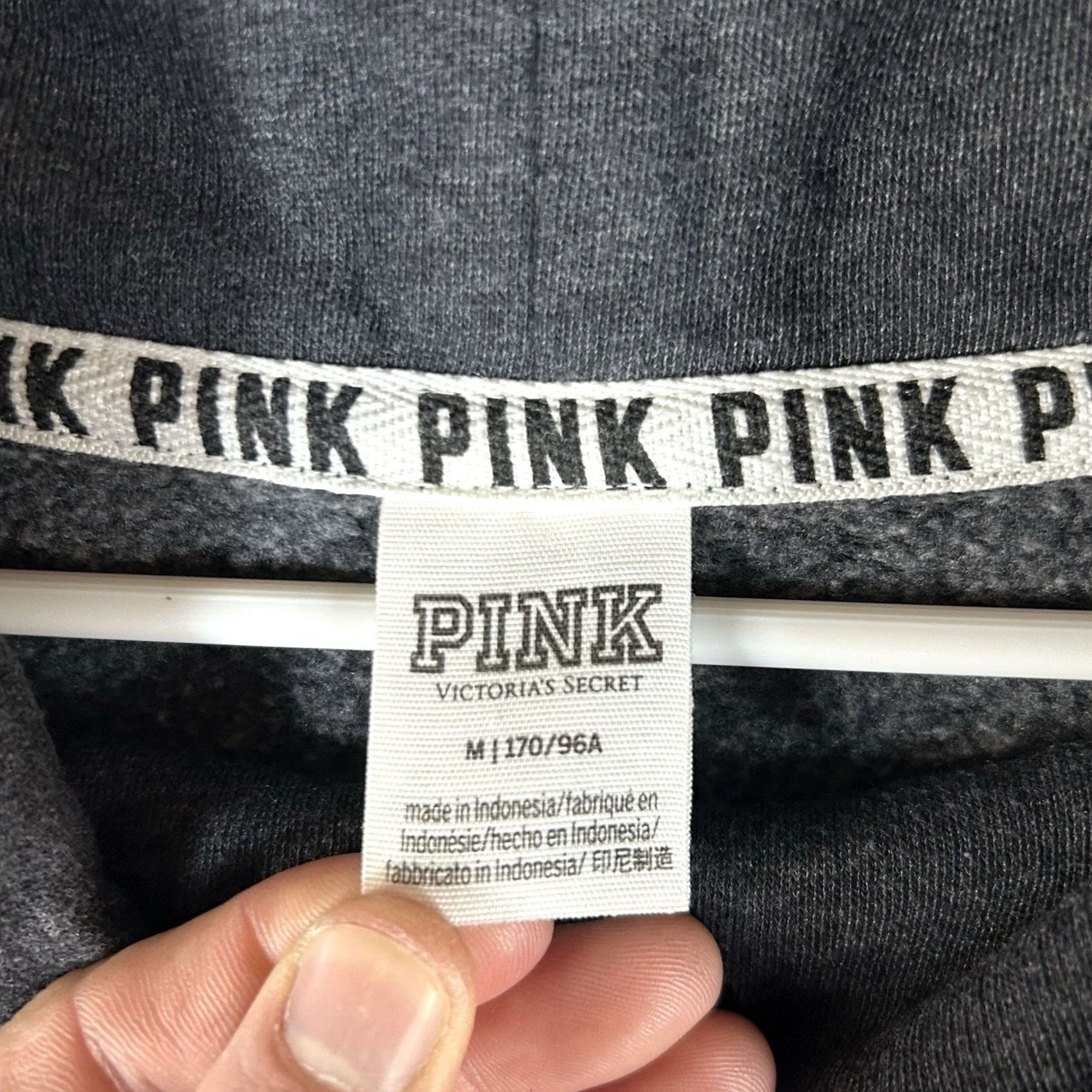 Pinko PINK Victoria's Secret Sweatshirt Cowl Neck Multicolor Logo Long Sleeve Pullover Womens M Size M / US 6-8 / IT 42-44 - 3 Thumbnail