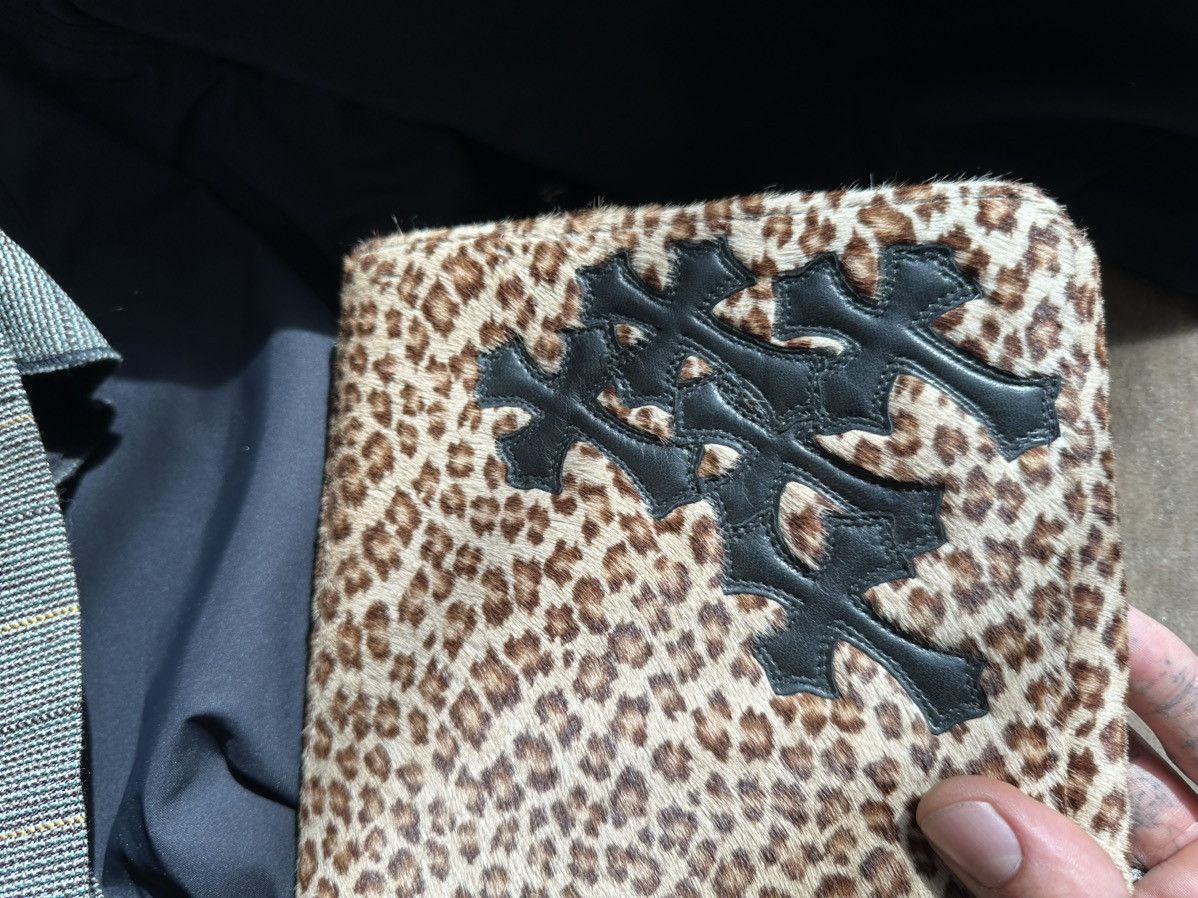 Chrome Hearts Chrome Hearts OVERSIZE WALLET BAG LEOPARD CROSS PATCH BAG Size ONE SIZE - 10 Thumbnail