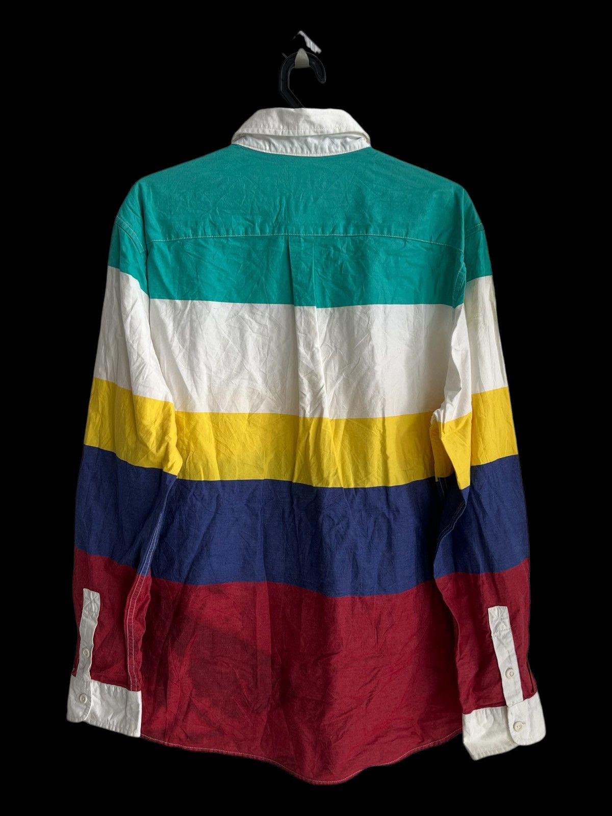 Hudsons Bay × Lo Life × Polo Ralph Lauren NWT Ralph Lauren Hudson Bays Striped Heritage Rugby Shirt Size US L / EU 52-54 / 3 - 3 Thumbnail