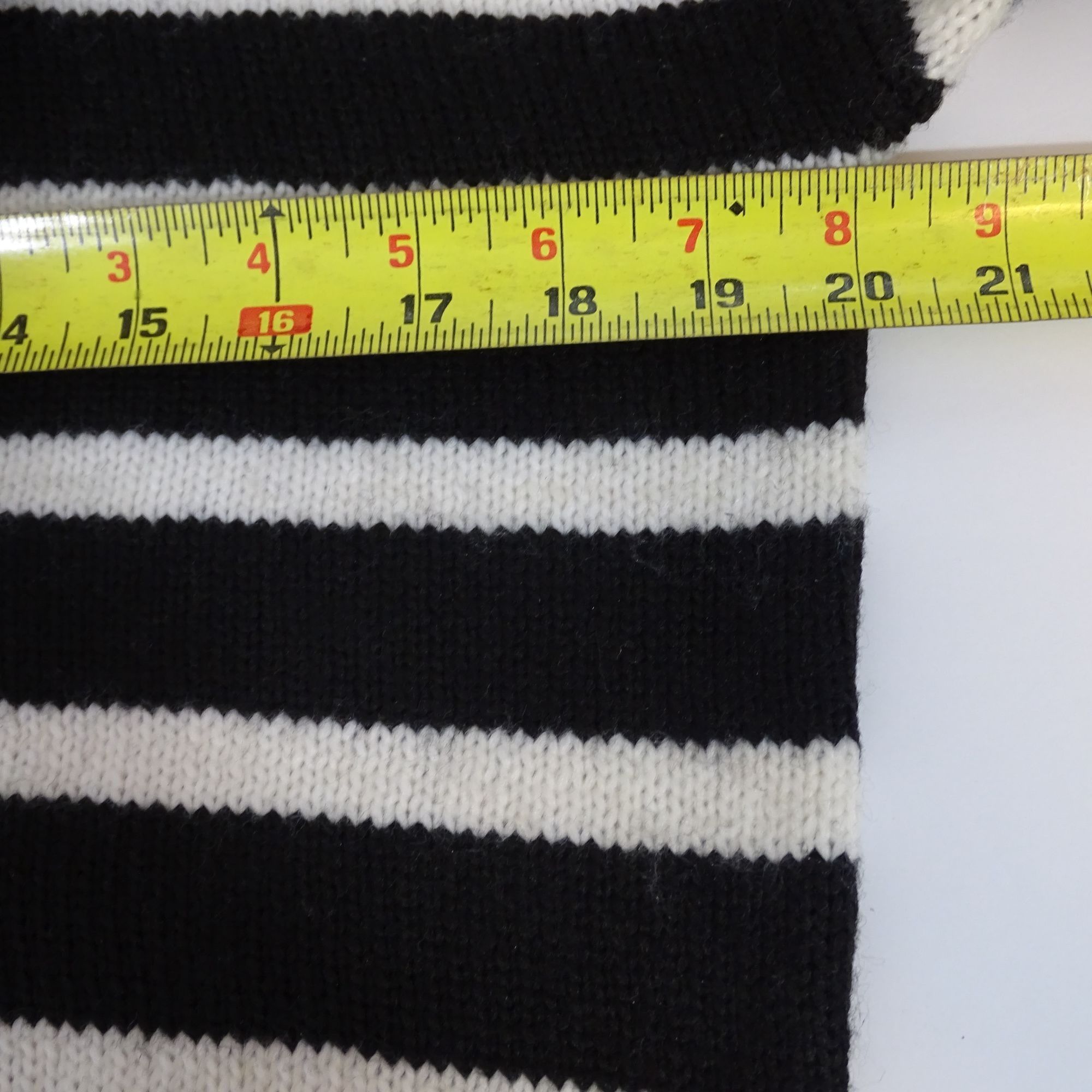 Z Supply Z Supply Josephine Stripe Sweater Black Turtleneck Small Size S / US 4 / IT 40 - 9 Thumbnail