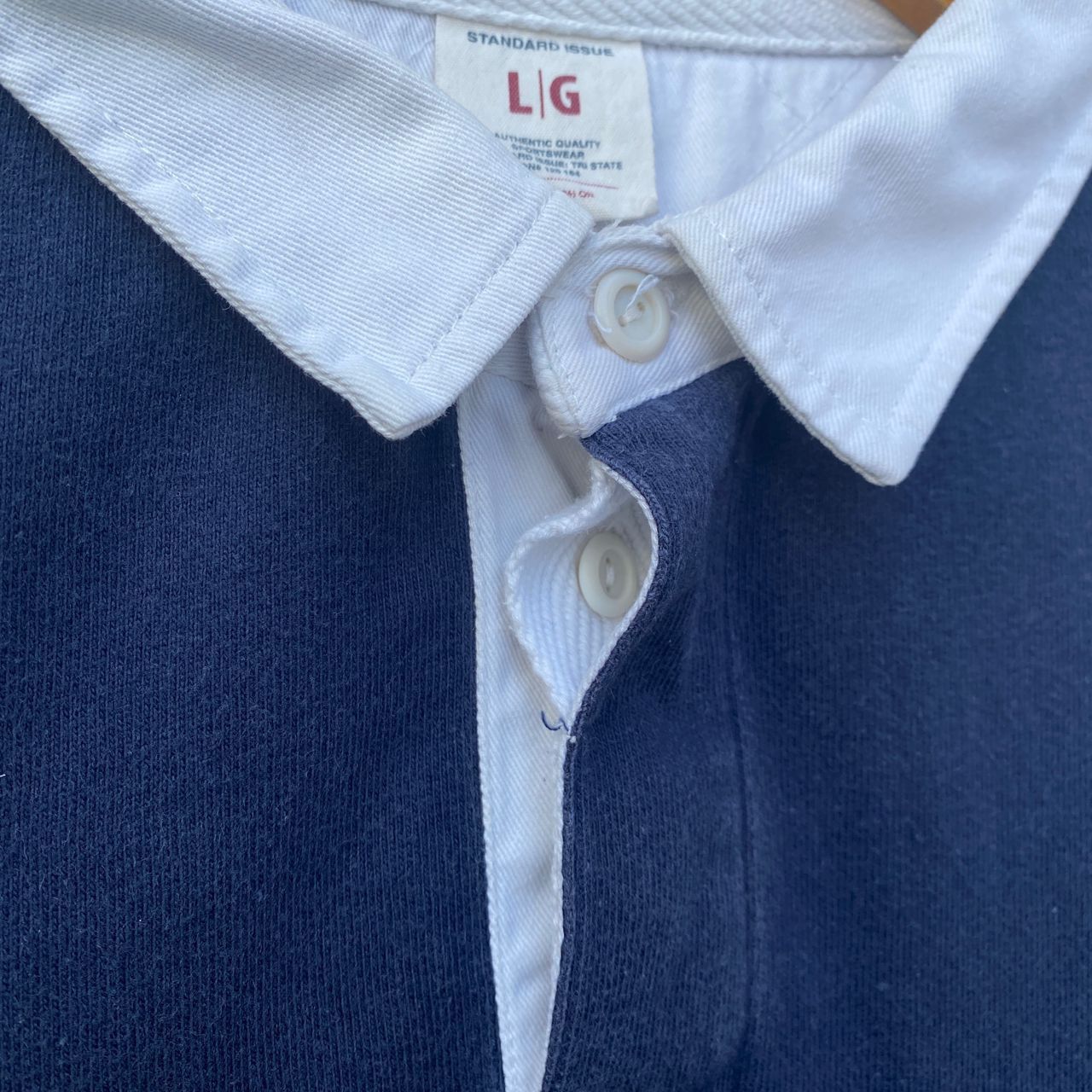Other POLO SHIRT LARGE SIZE DARK BLUE PULLOVER Size US L / EU 52-54 / 3 - 4 Thumbnail