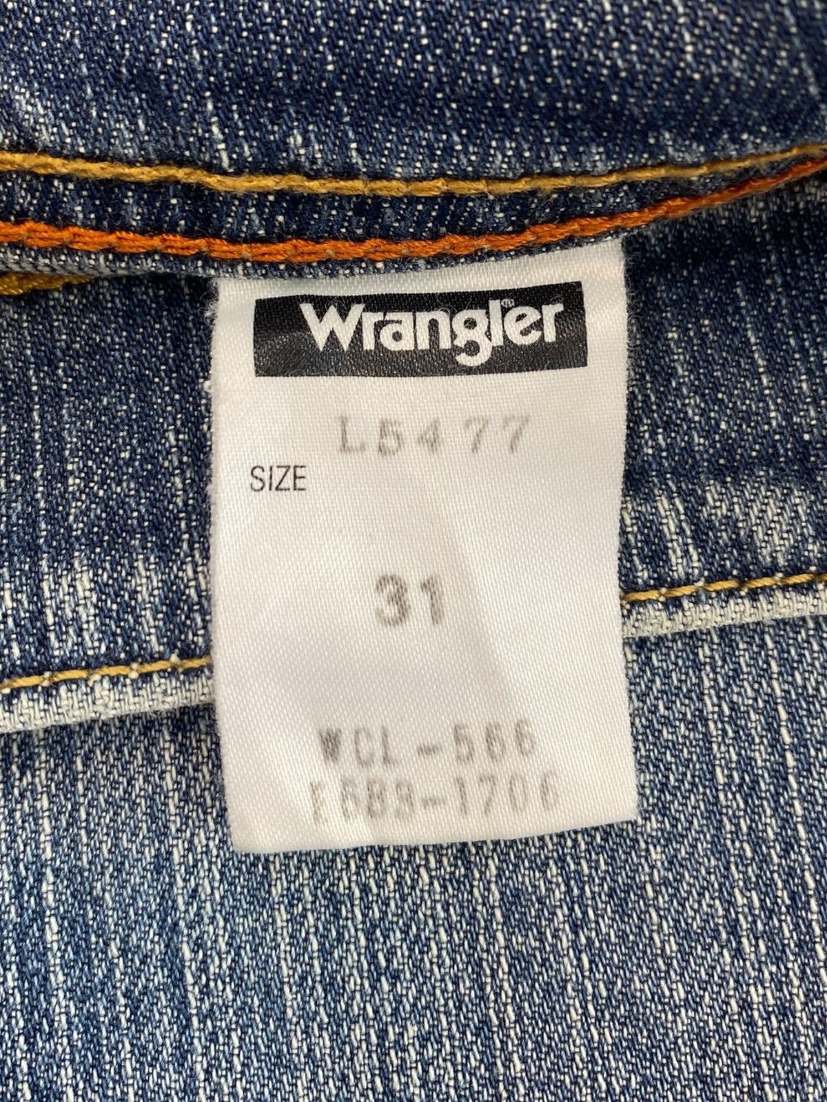 Wrangler Wrangler Bush Pant Faded Wash Style Flare Jeans Size US 29 - 11 Thumbnail