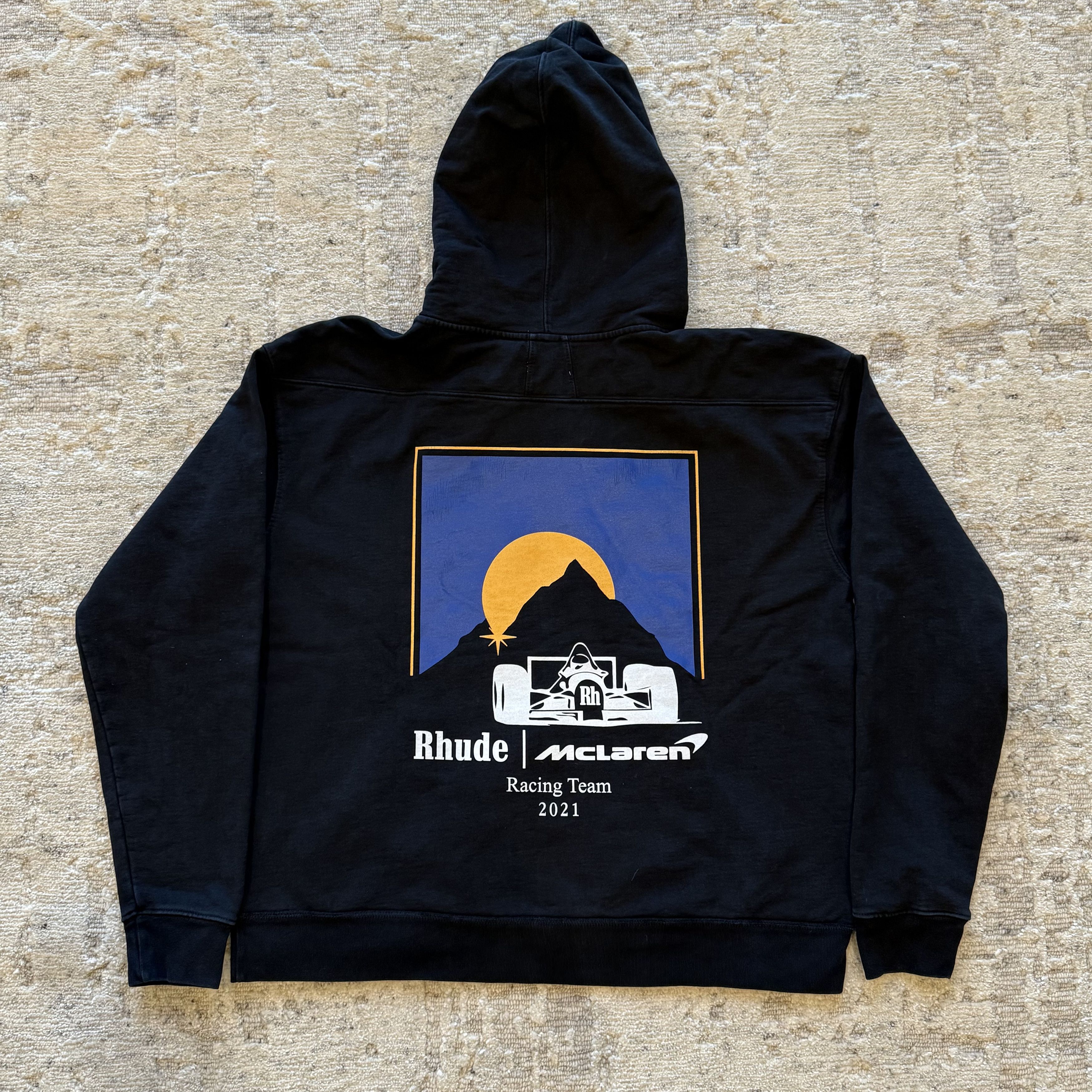 Rhude Rhude McLaren Hoodie 2021 Size US L / EU 52-54 / 3 - 3 Thumbnail