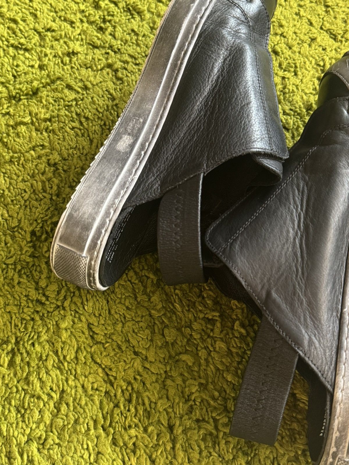 Rundholz Rundholz black label avant garde real leather slipon sandals Size US 8 / IT 38 - 10 Thumbnail