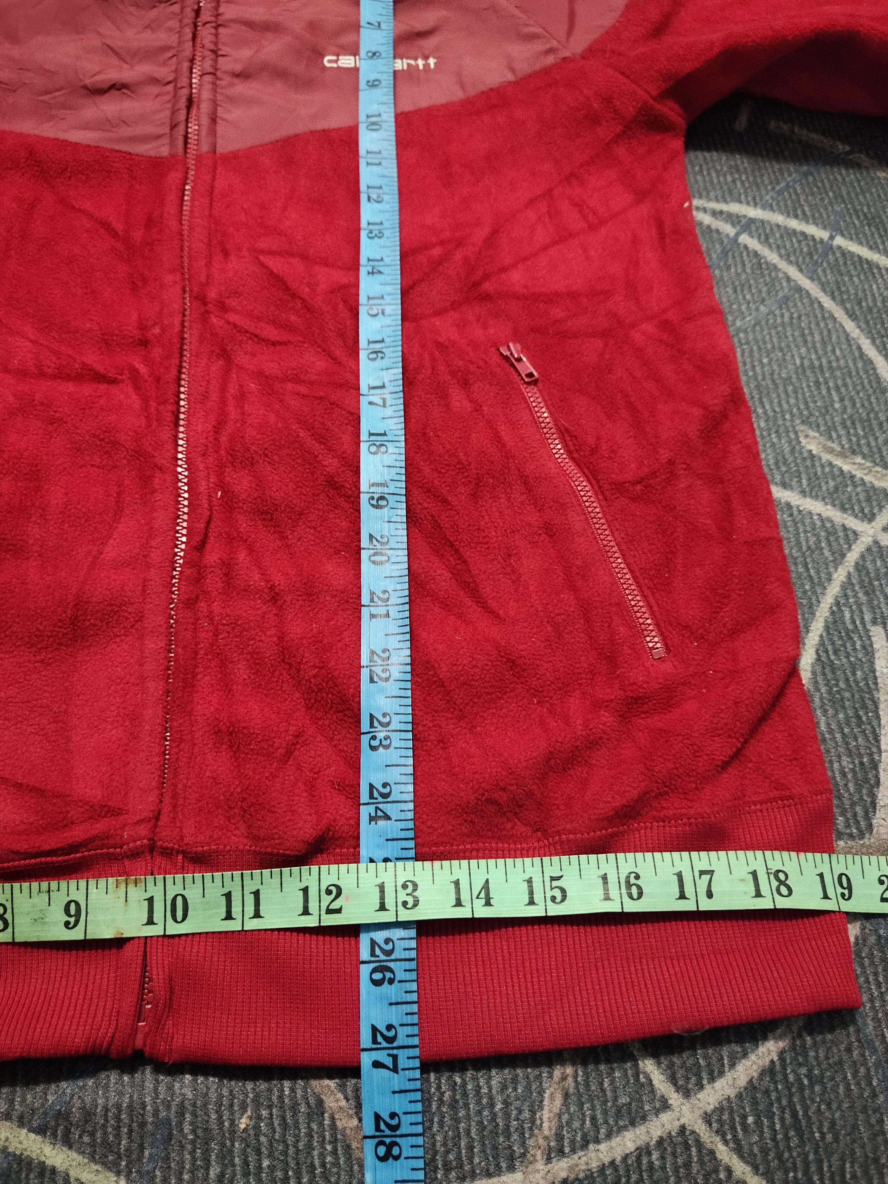 Carhartt Carhartt Red Hoodies Sweater Size US M / EU 48-50 / 2 - 10 Thumbnail