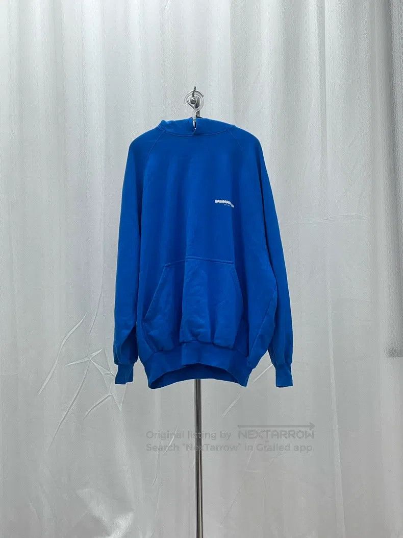 Balenciaga Balenciaga Cotton Hooded Sweatshirt Size US S / EU 44-46 / 1 - 1 Thumbnail