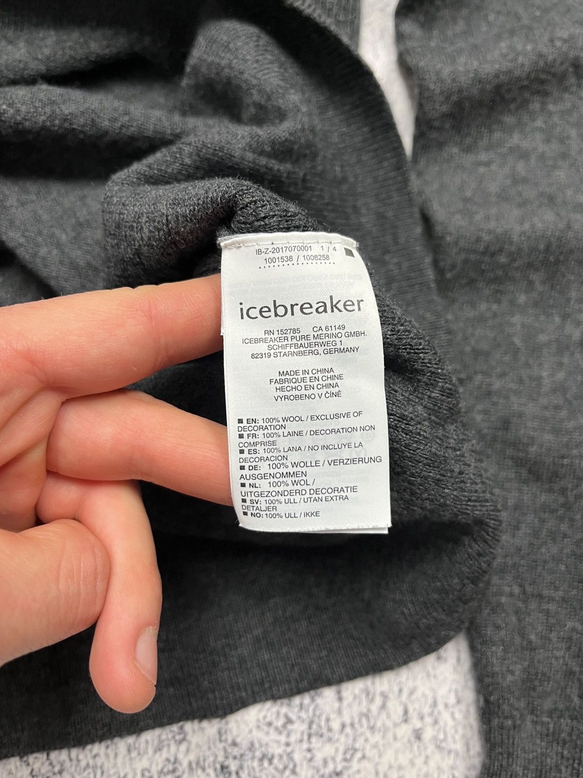 Icebreaker Ice Breaker Merino Wool Sweater Sweatshirt Thermo Layer Size US M / EU 48-50 / 2 - 9 Thumbnail