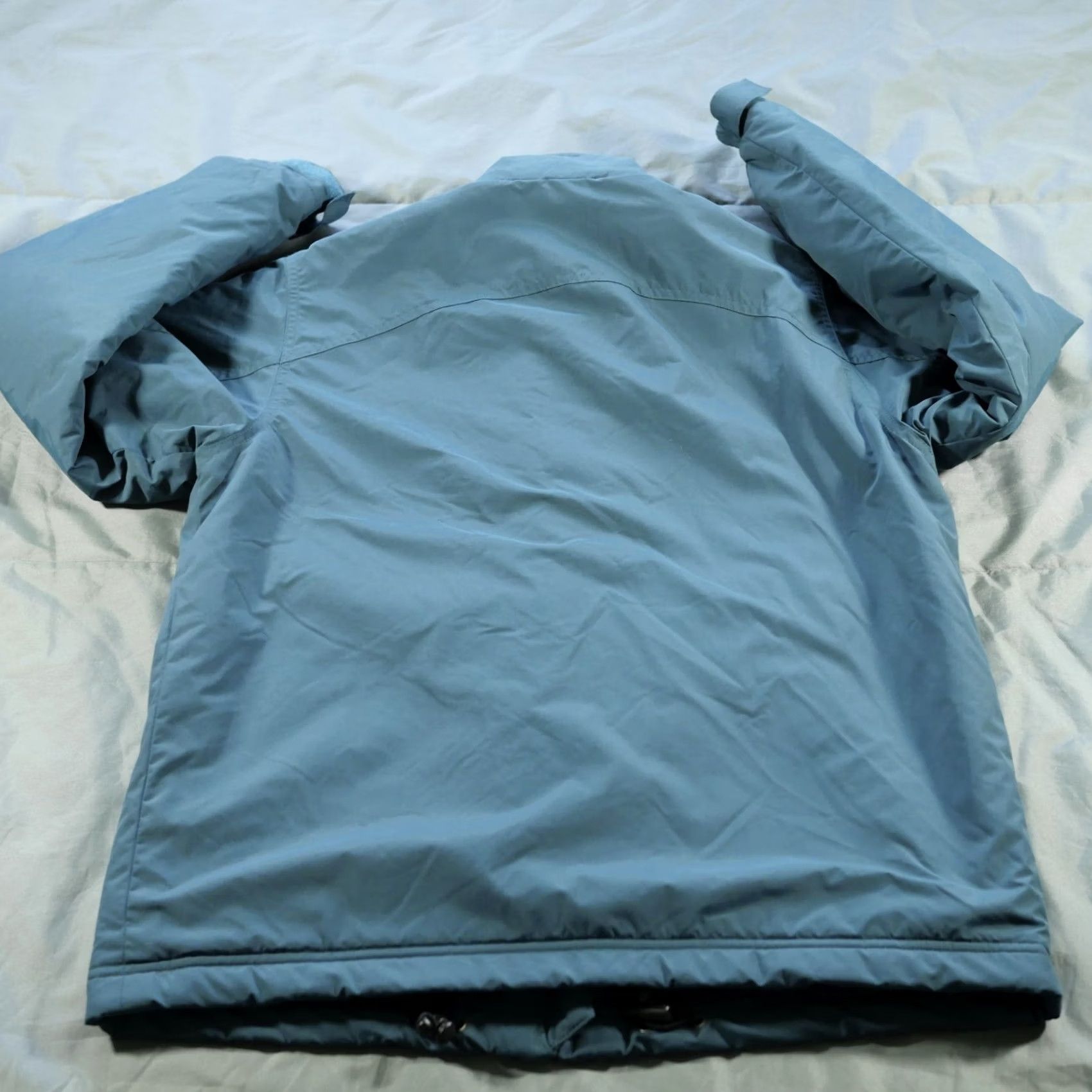 Vintage VINTAGE LL Bean Jacket Womens Small Blue Green Fleece Lined Zip Winter Outdoor Jacket Mens? Size S / US 4 / IT 40 - 4 Thumbnail