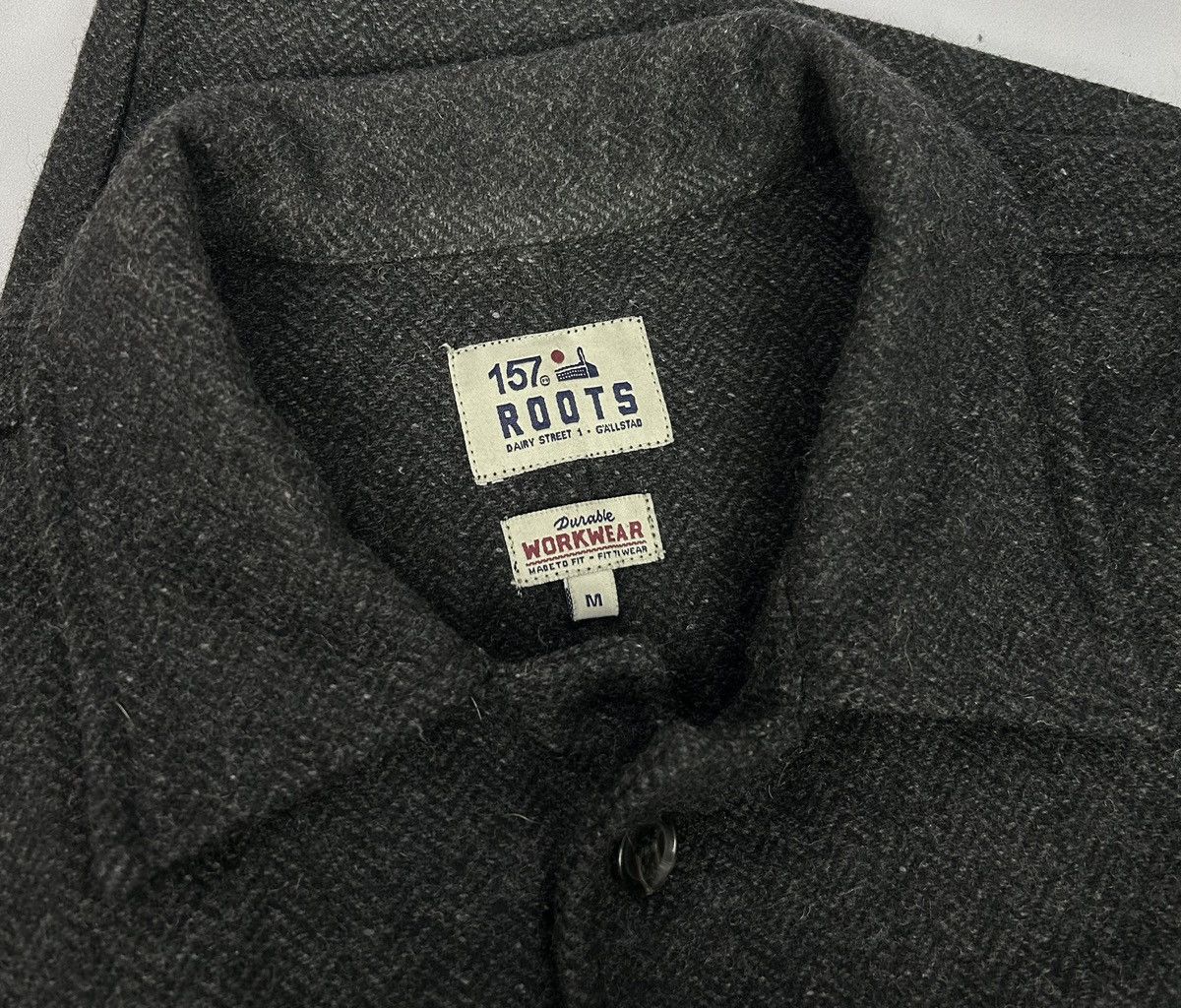 Designer × Le Laboureur × Roots 157 Roots Wool Workwear Jacket Unlined Size M Size US M / EU 48-50 / 2 - 13 Thumbnail