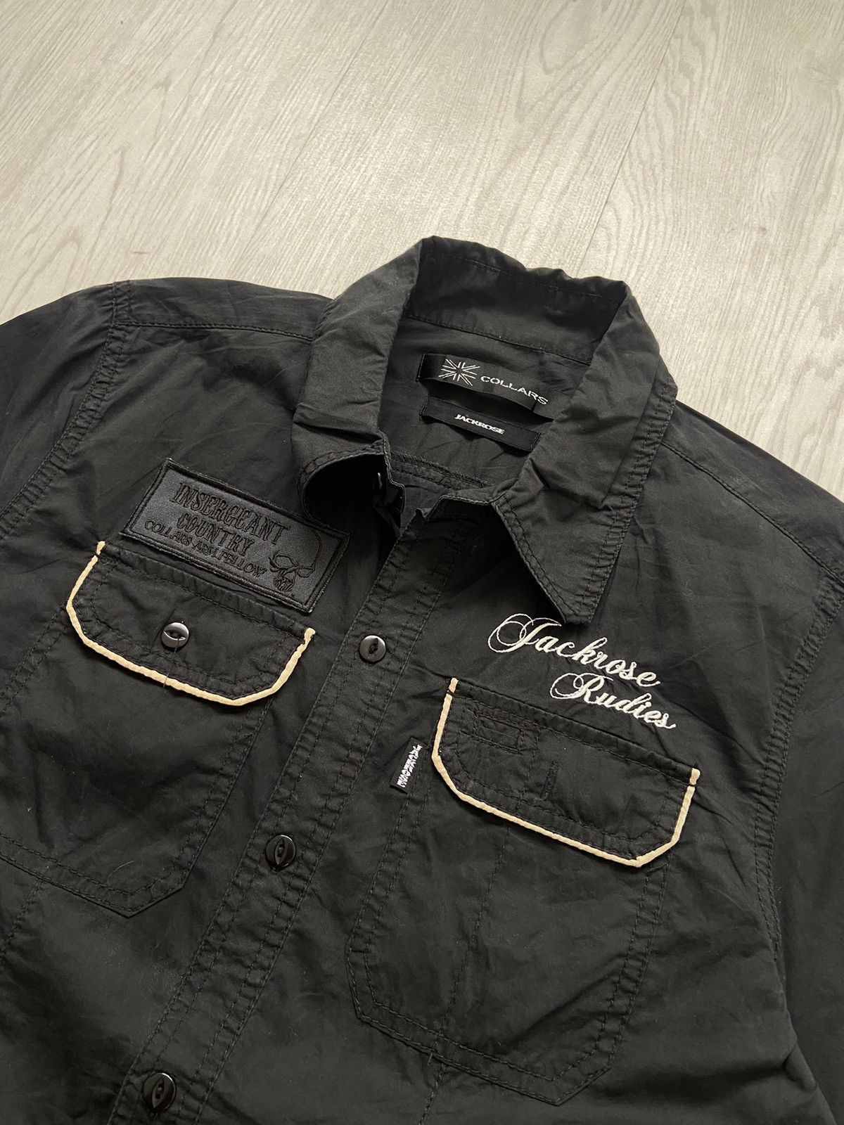 JACKROSE × Japanese Brand Vintage 2000’s Jackrose x Collars X TFOA Rockabilly Shirt Size US M / EU 48-50 / 2 - 3 Thumbnail