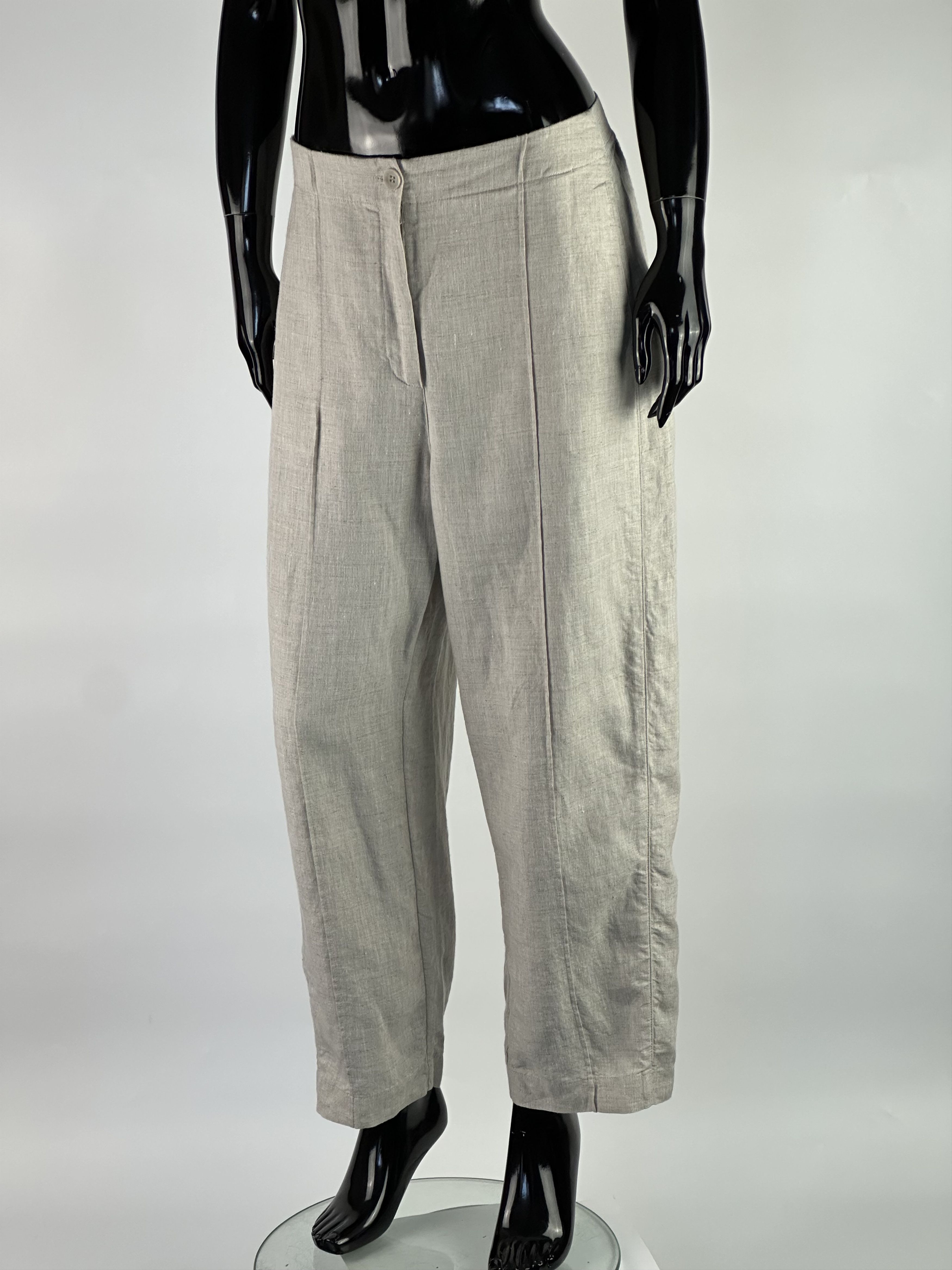 Annette Gortz Annette Gortz Hemp Pants Gray Size 36 Size 27" / US 4 / IT 40 - 1 Thumbnail